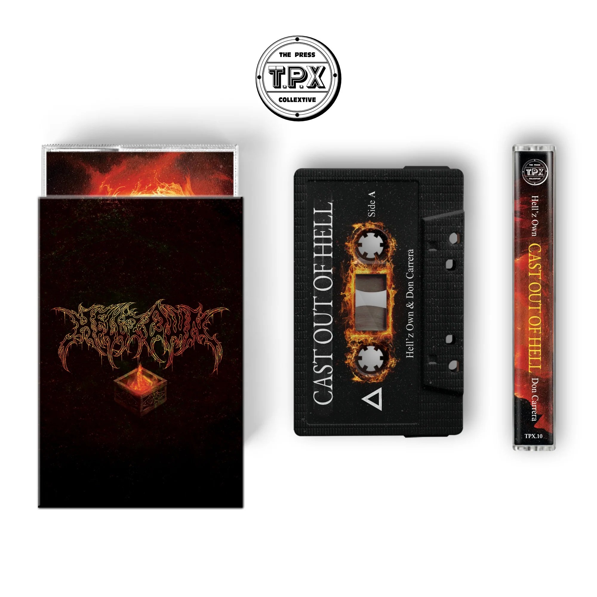 DonCarrera_HellzOwn_Cassette_FLAME_Front.jpeg
