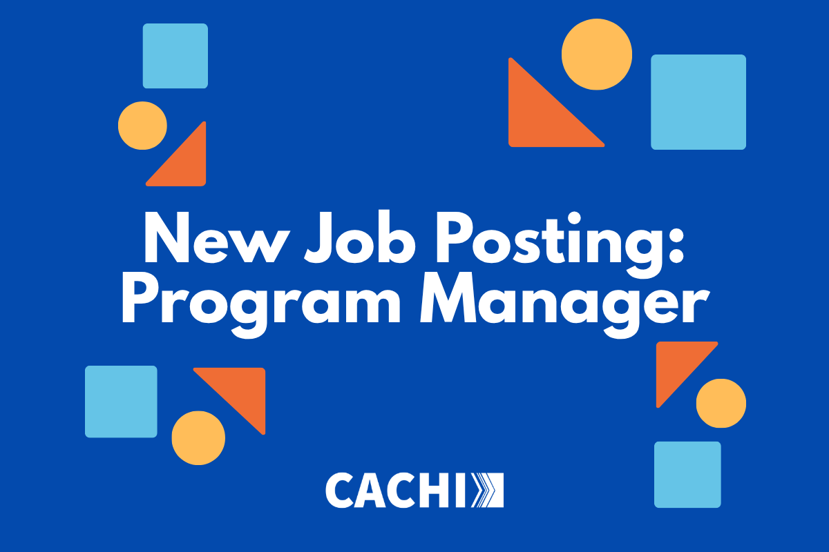 Job Announcement: Program Manager (Remote in CA)