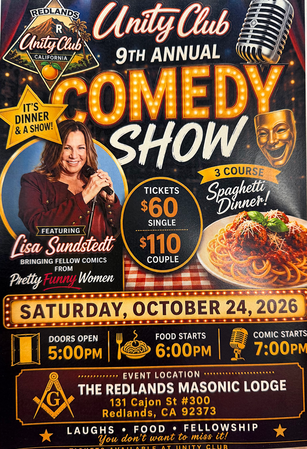 Unity Club 9th Annual Comedy Show