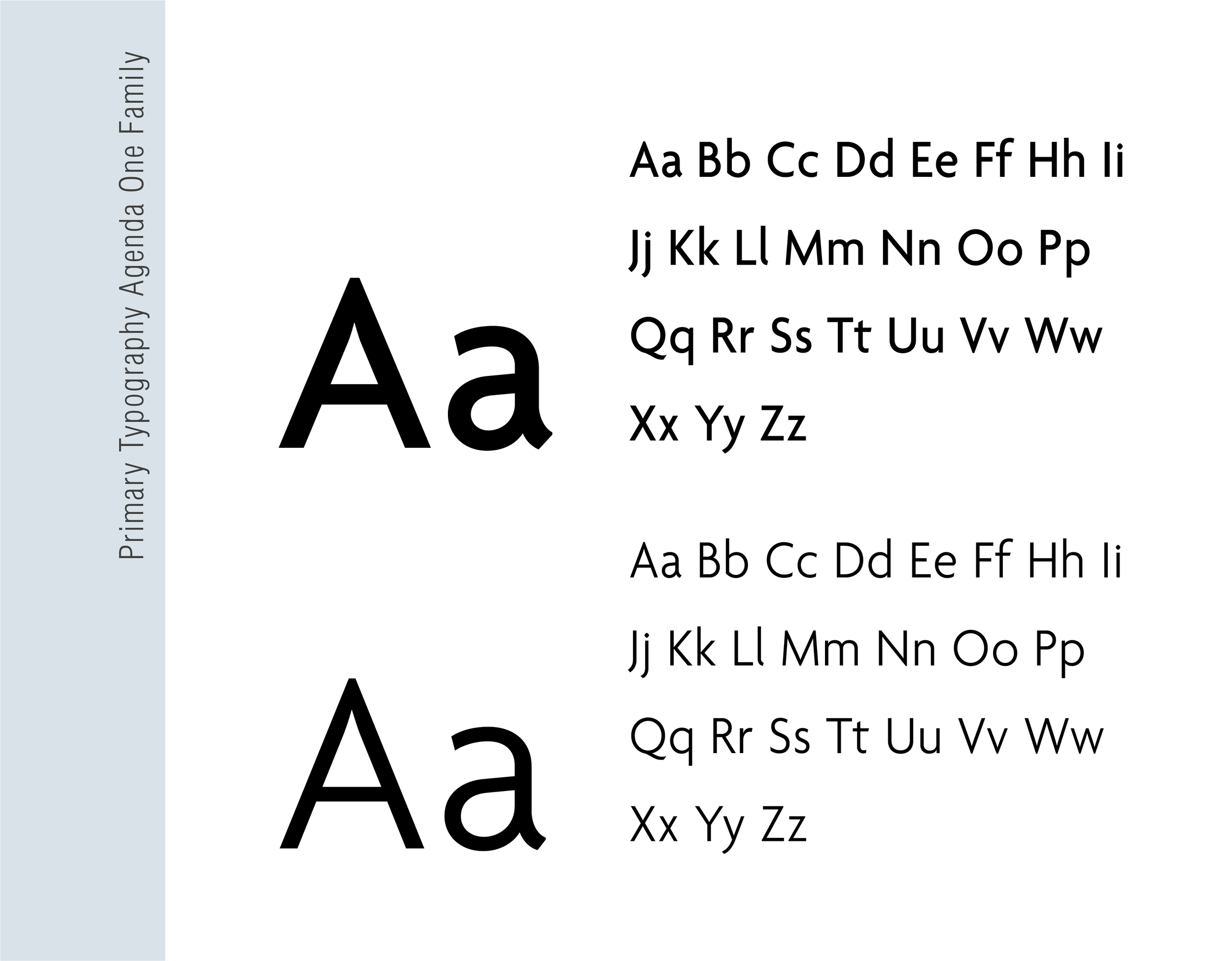 Secondary Typography — ITC Galliard Pro A refined serif typeface for supporting text and editorial moments.