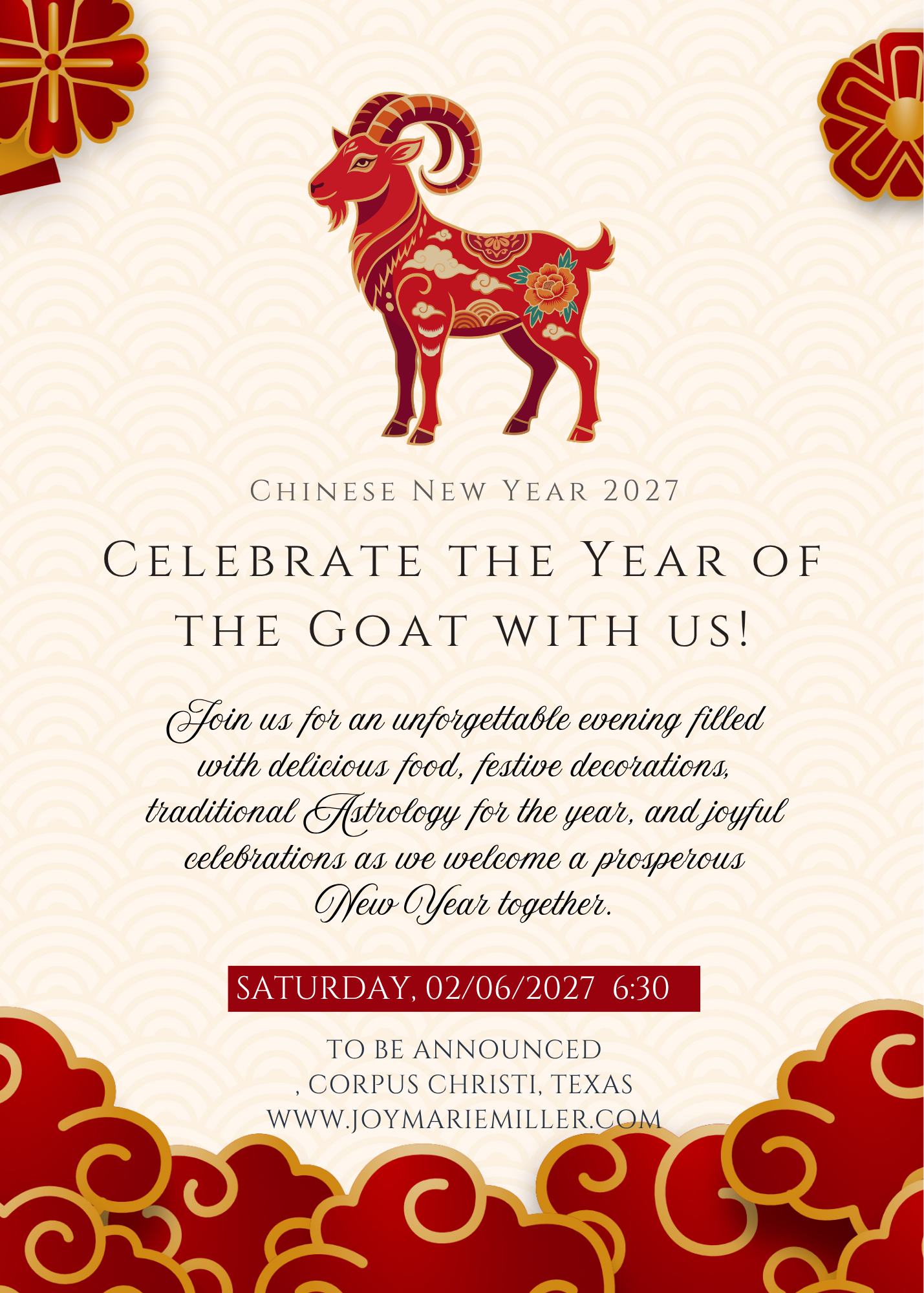 Chinese New Year Dinner and Feng Shui Workshop