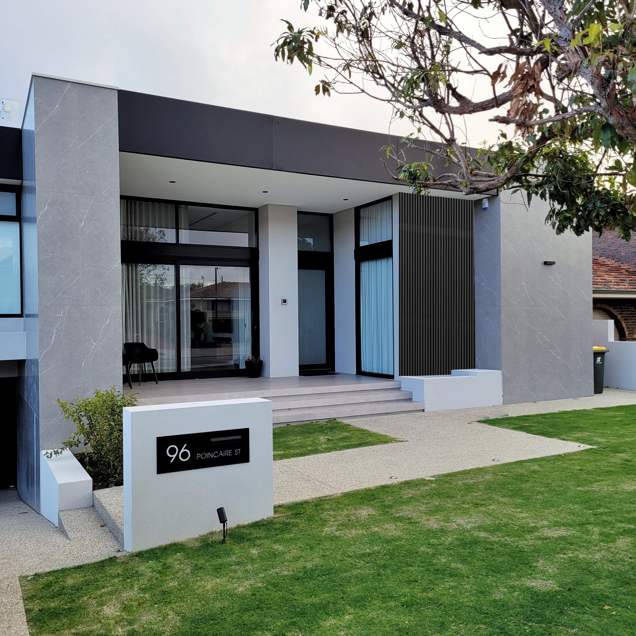 Custom designed mid-century modern house in Stirling