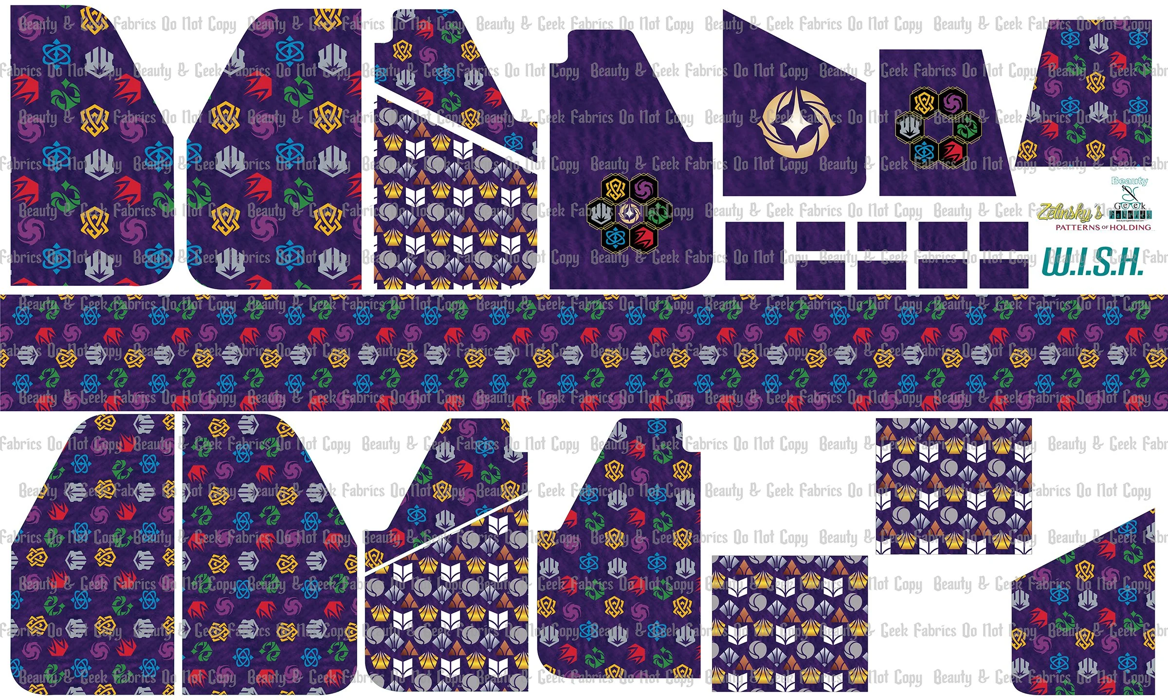 L Card Game W.I.S.H. - Cut N Sew - Past Print Preorder