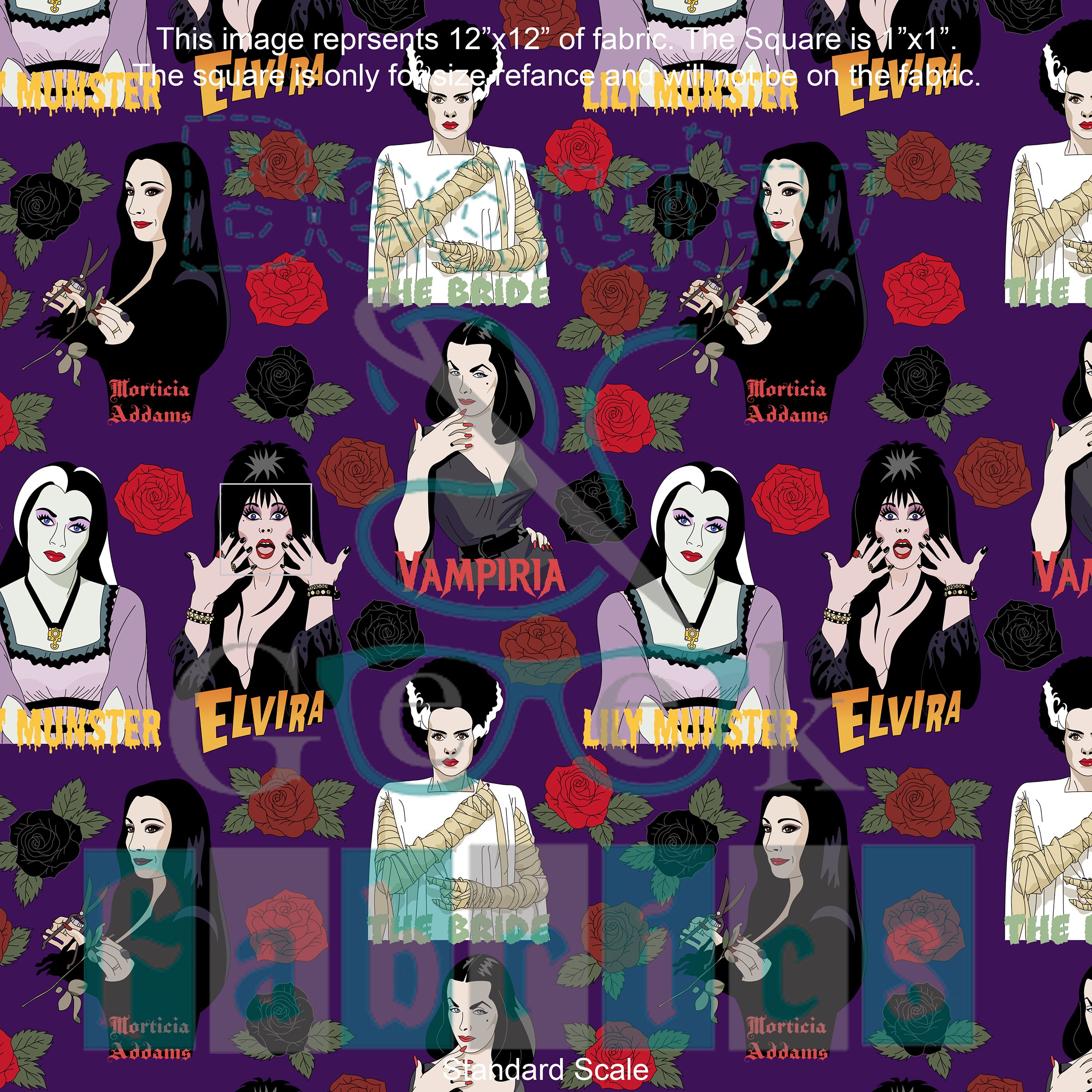 Classic Women of Horror - Roses - Past Print Preorder
