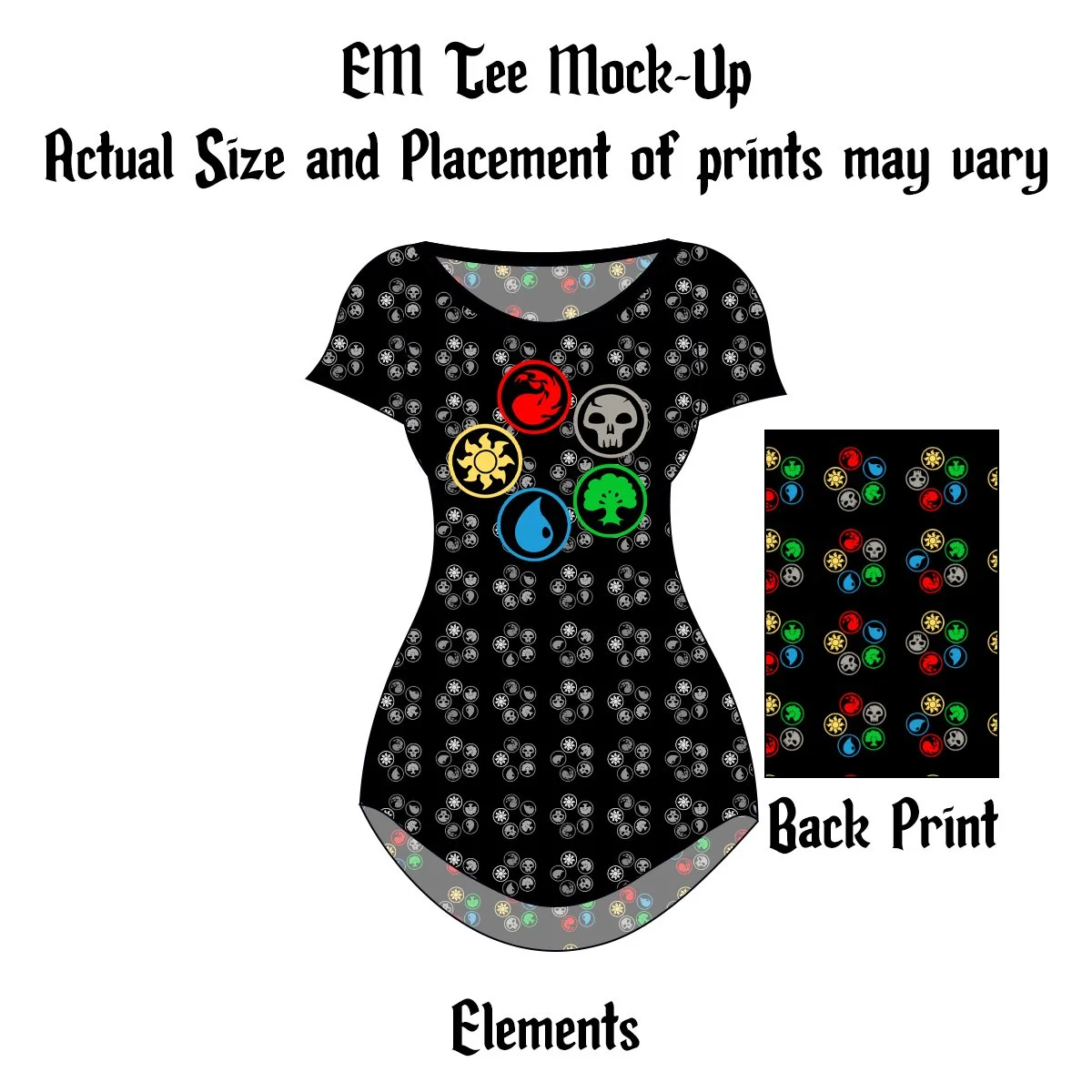 Made to Order EM TEE - Elements