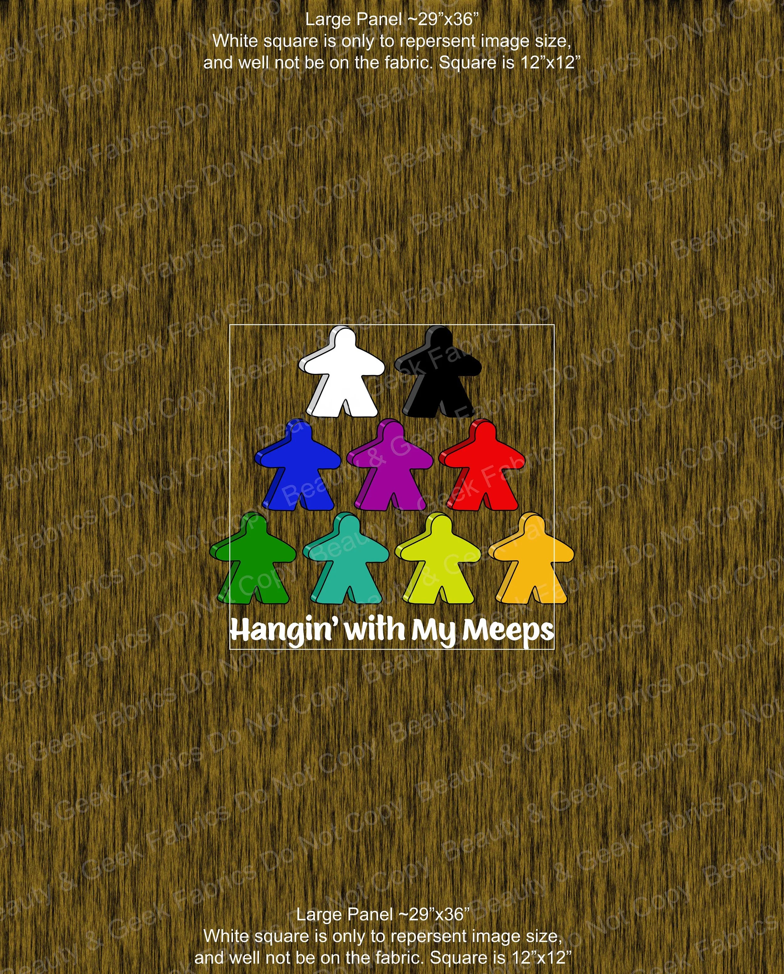 Meeples Panel Past Print Preorder