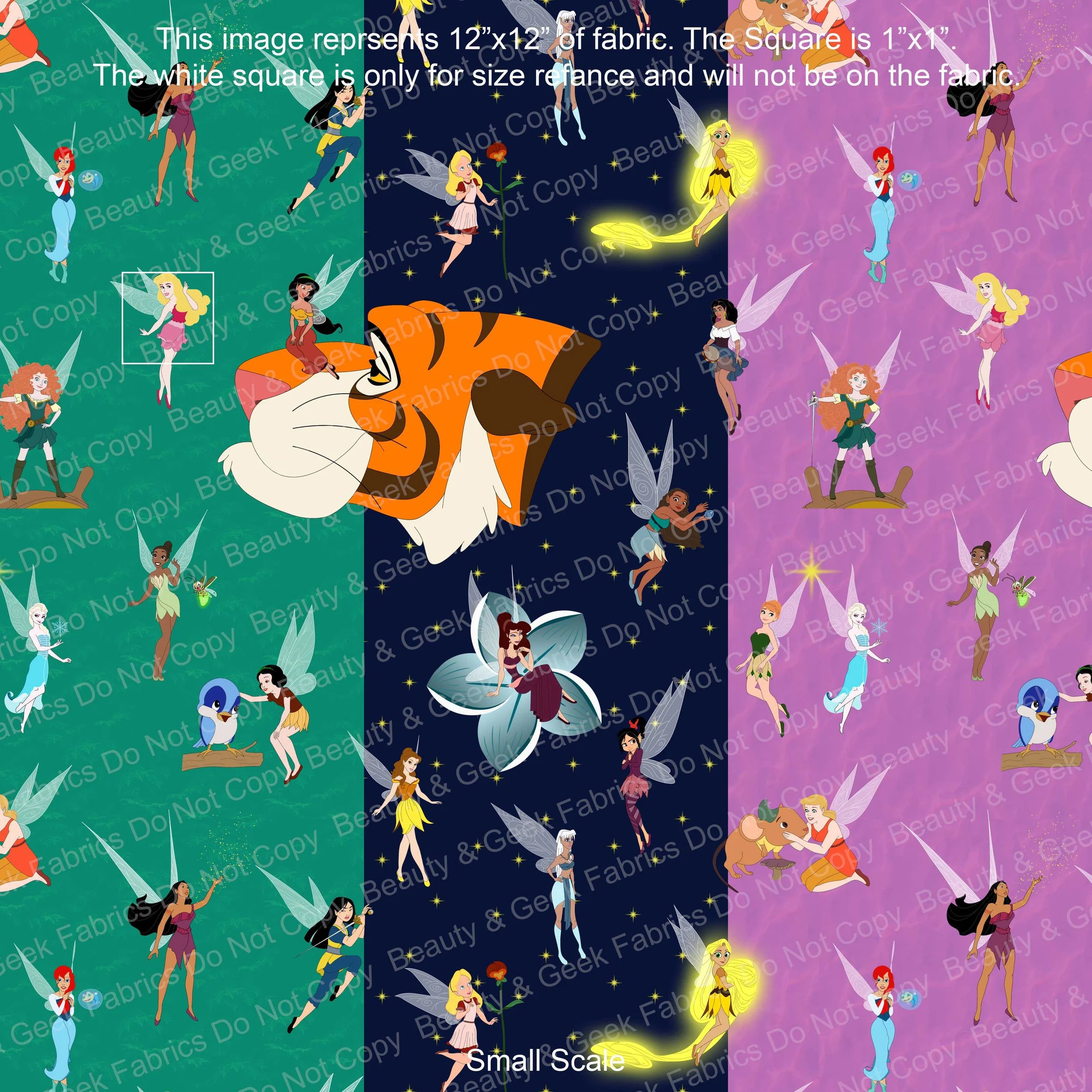 Fairy Princesses w/Animals Past Print Preorder