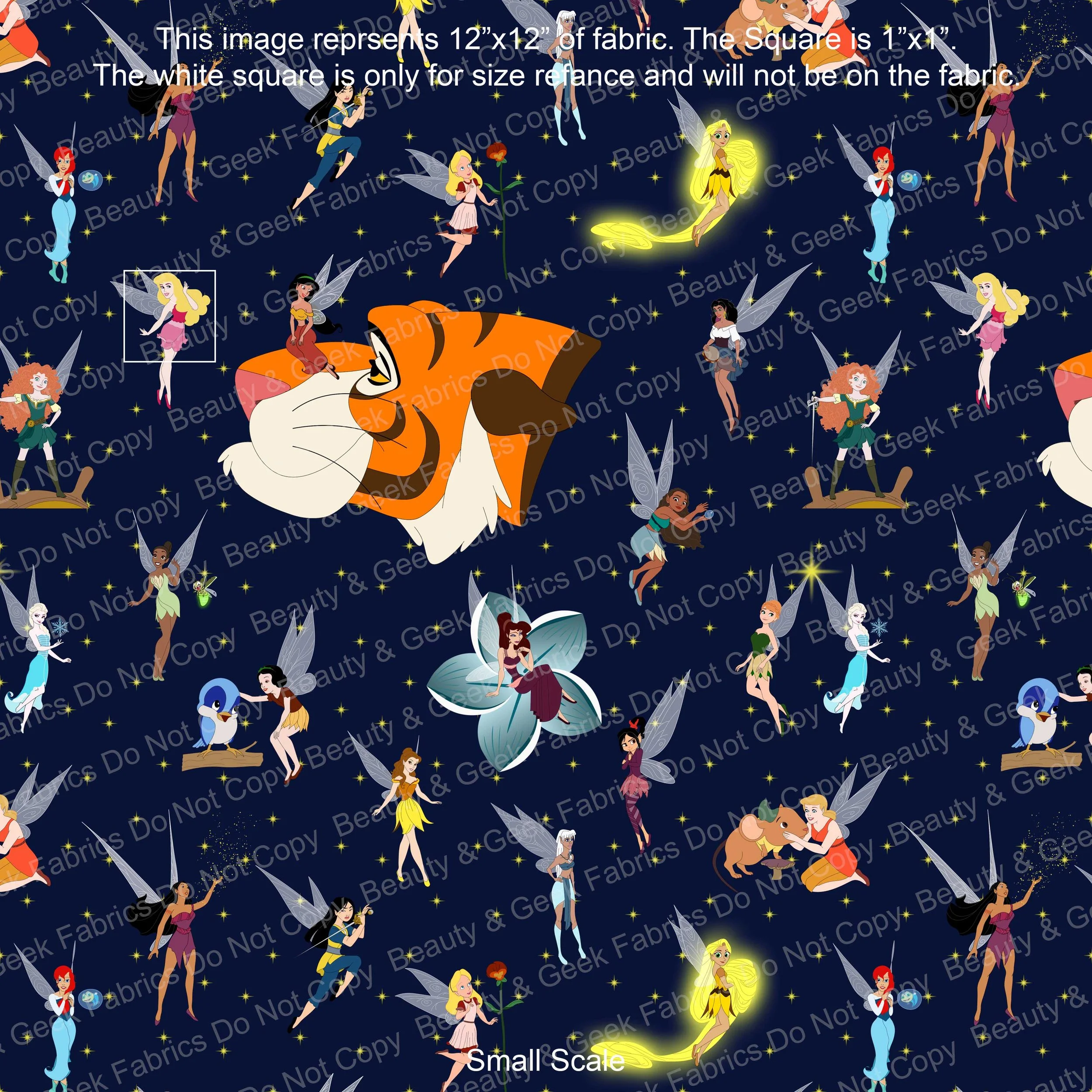 Fairy Princesses w Anaimals Stars Small WEB.jpg