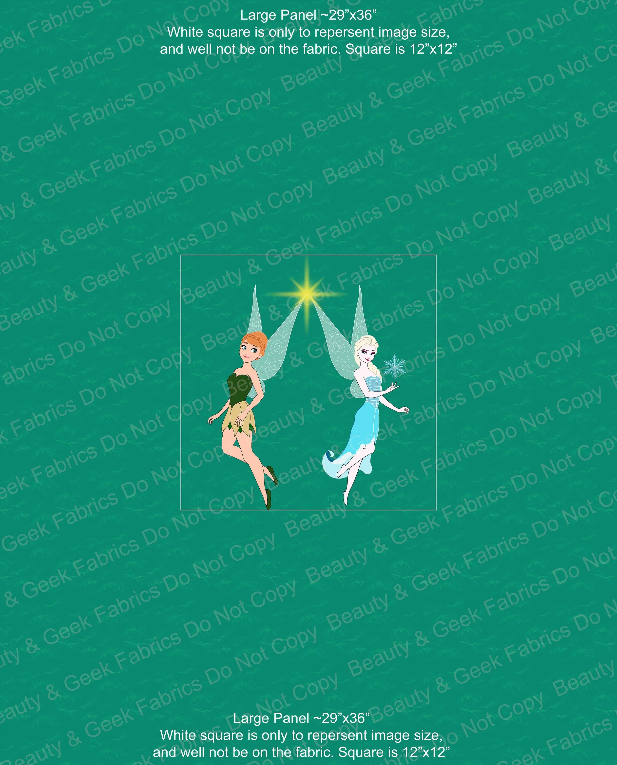 Anna & Elsa - Panel Large - green.jpg