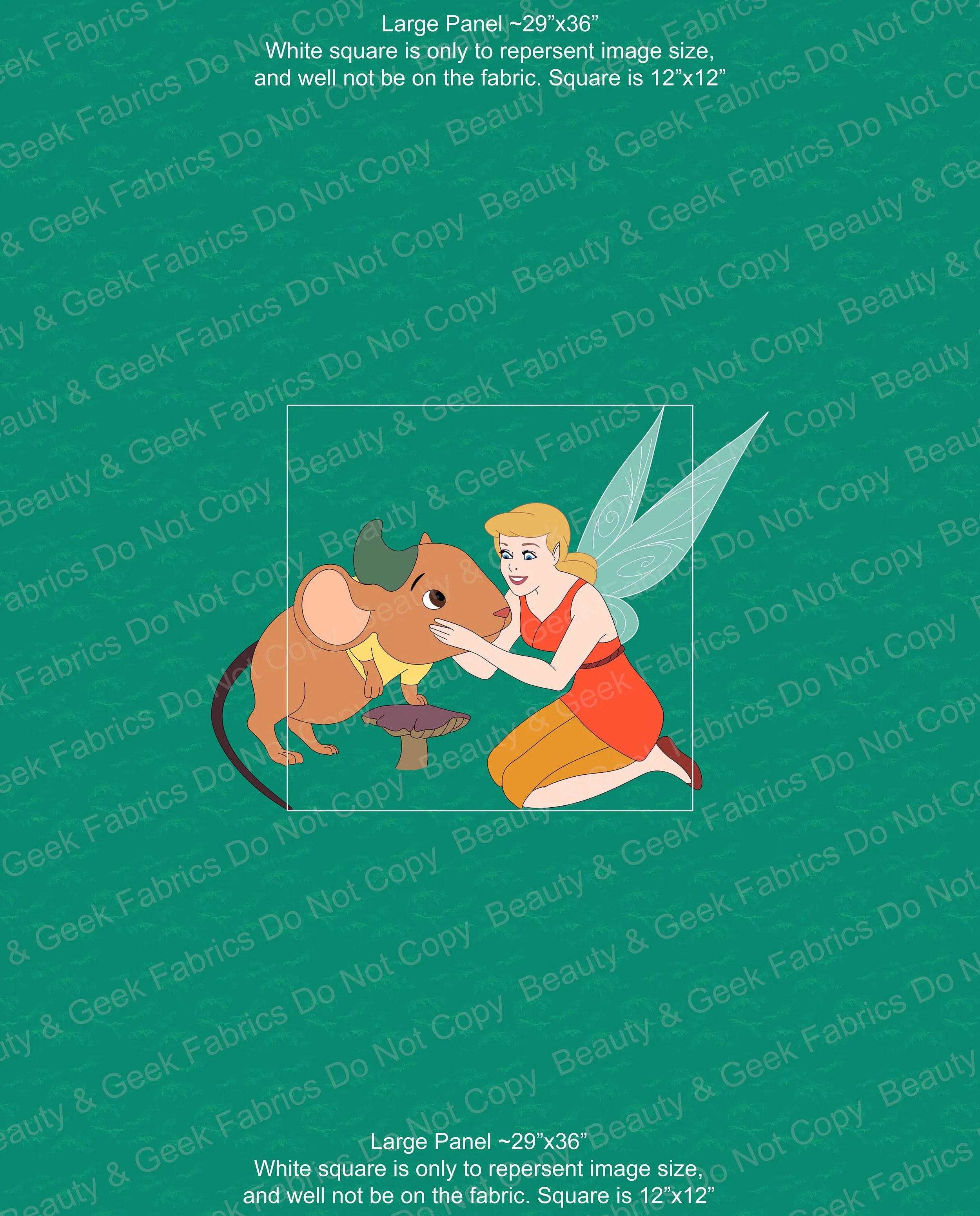 Cinderella - Panel Large - green.jpg