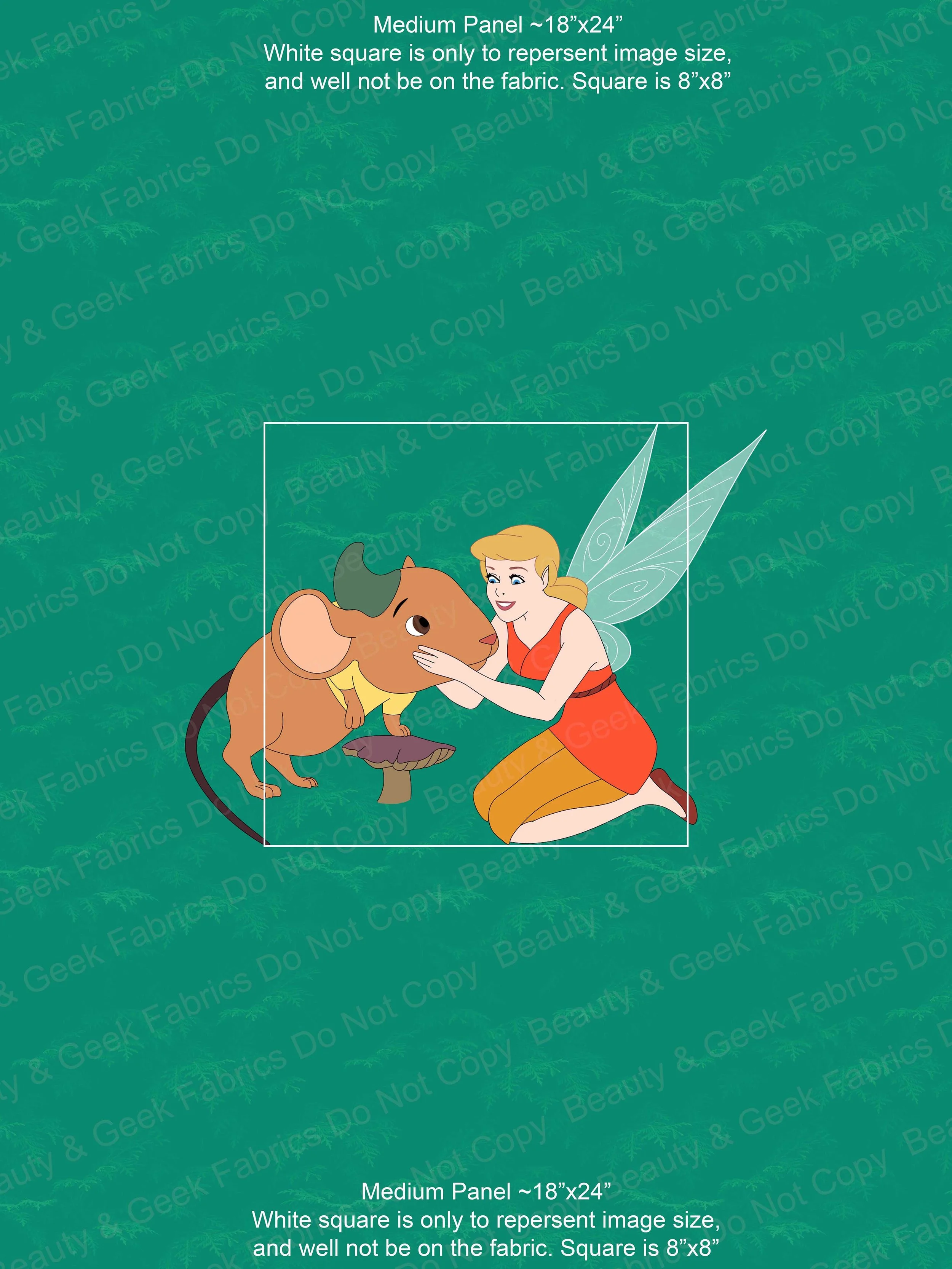 Cinderella - Panel Medium - green.jpg