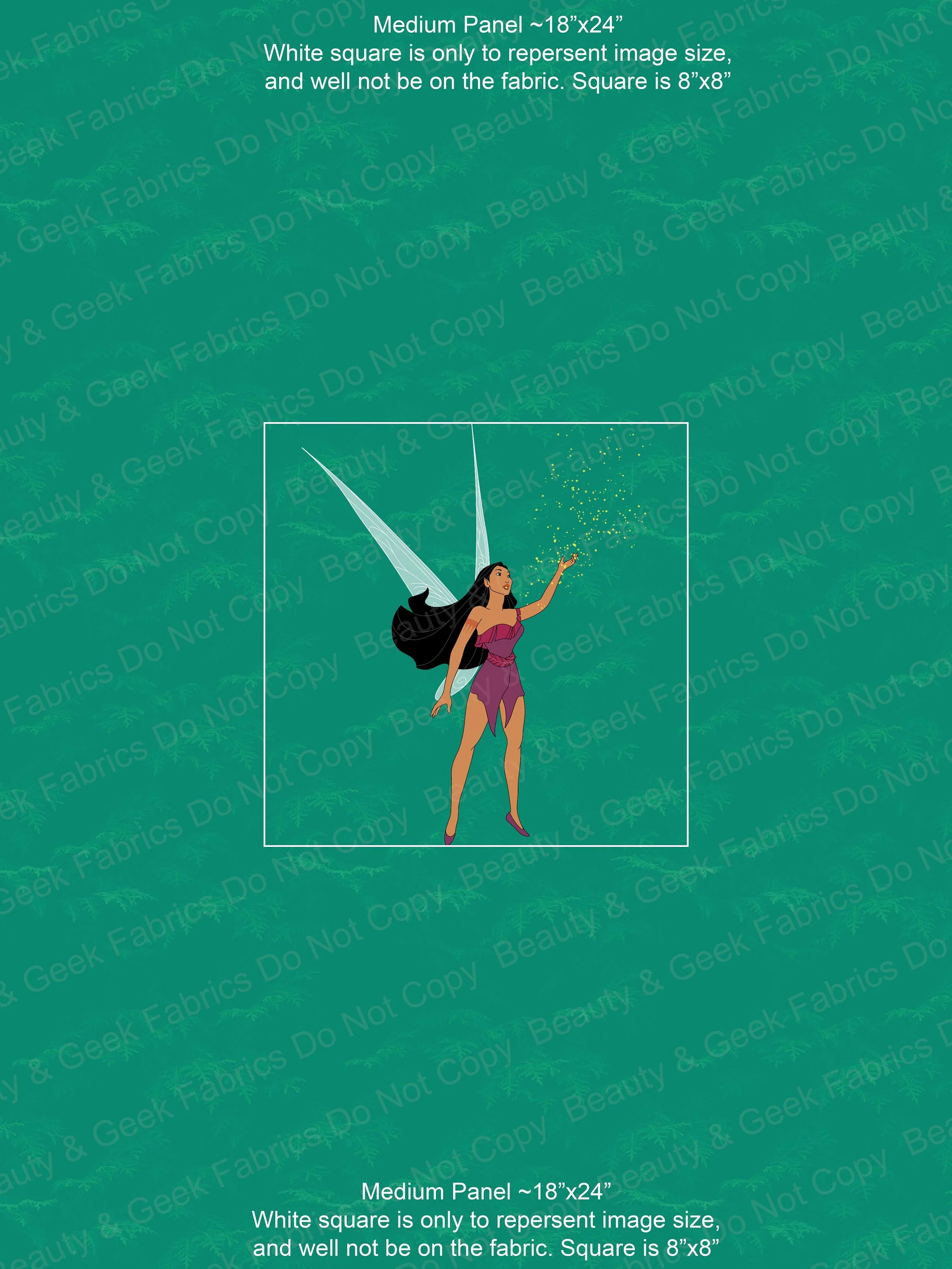 Pocahontas - Panel Medium - green.jpg