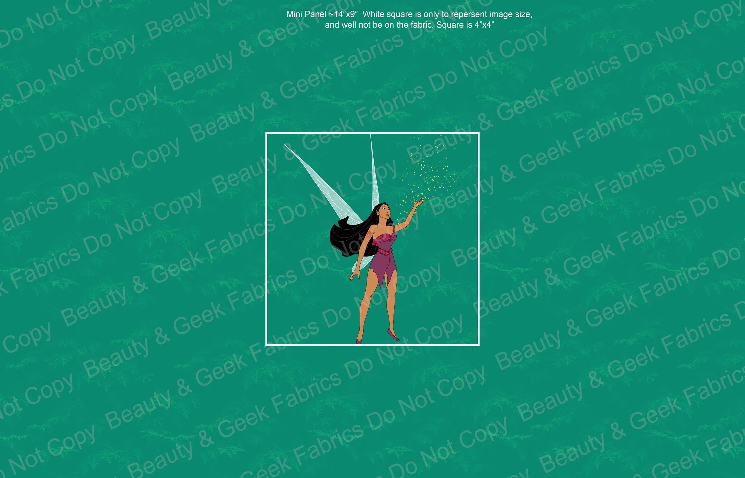 Pocahontas - Panel Mini - green.jpg