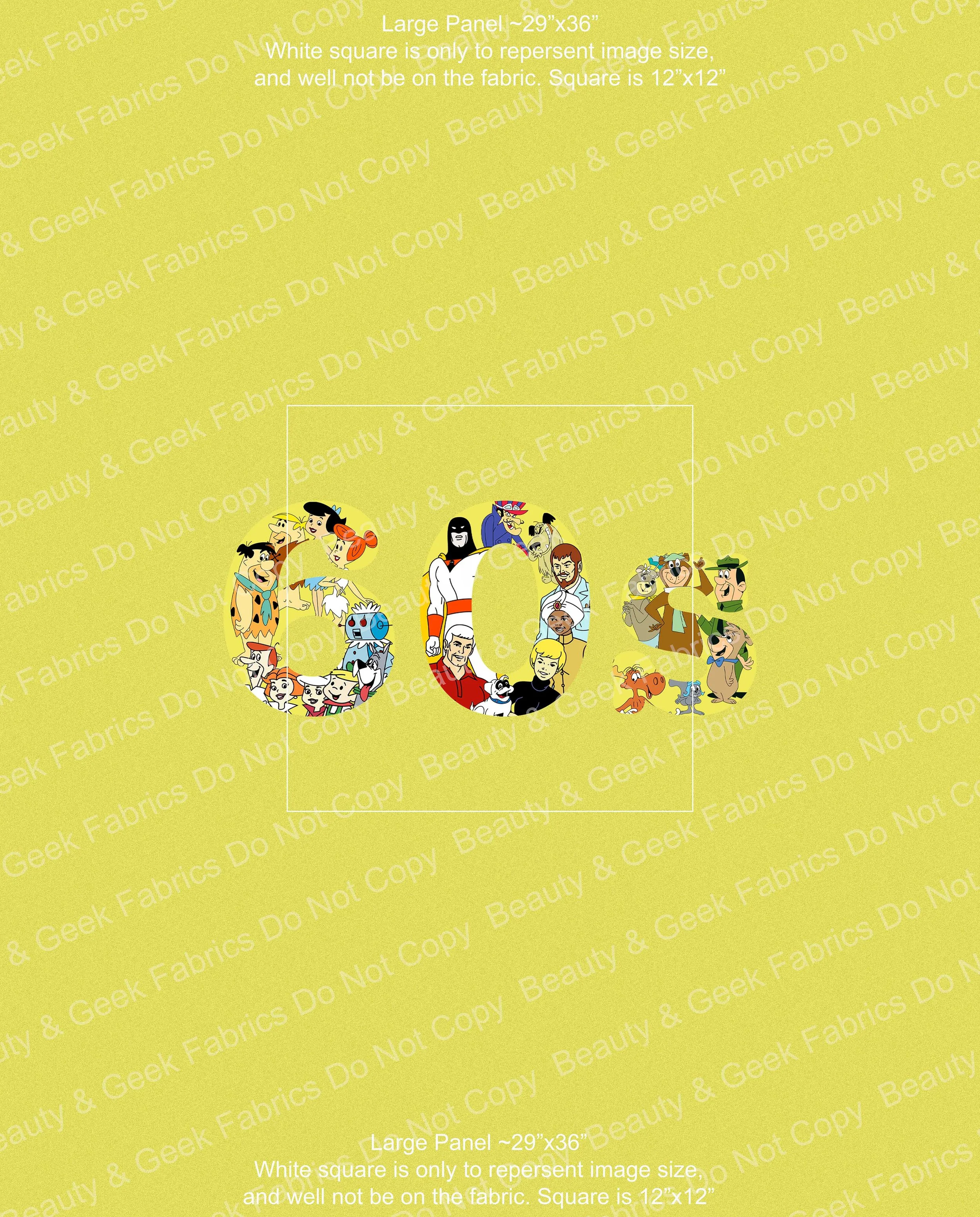 60's Cartoons Panel Past Print Preorder