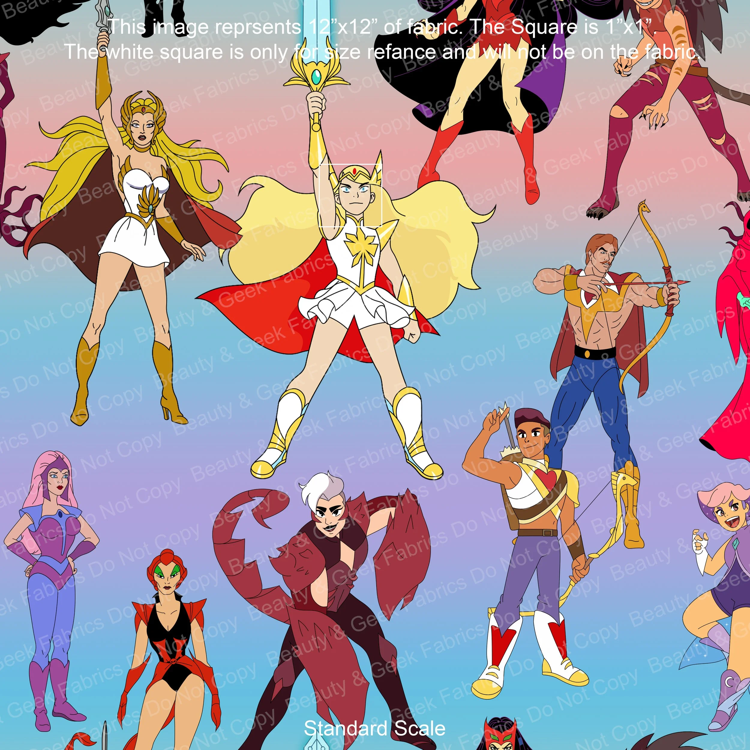 Princess of Power Then & Now Past Print Preorder