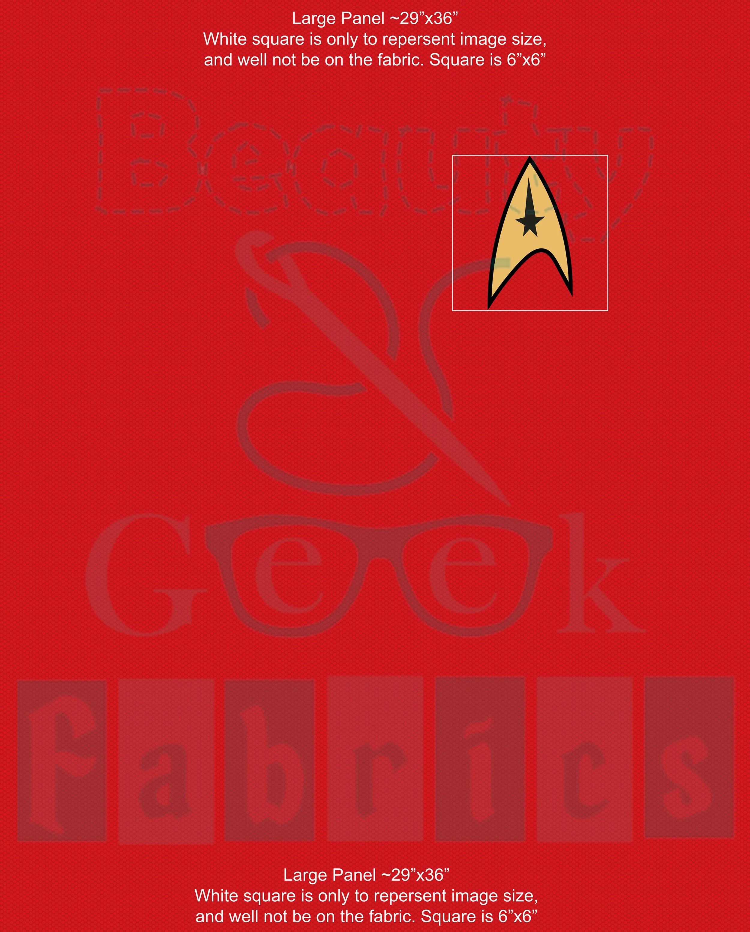 Space Shirt Panels (3 options) Past Print Preorder