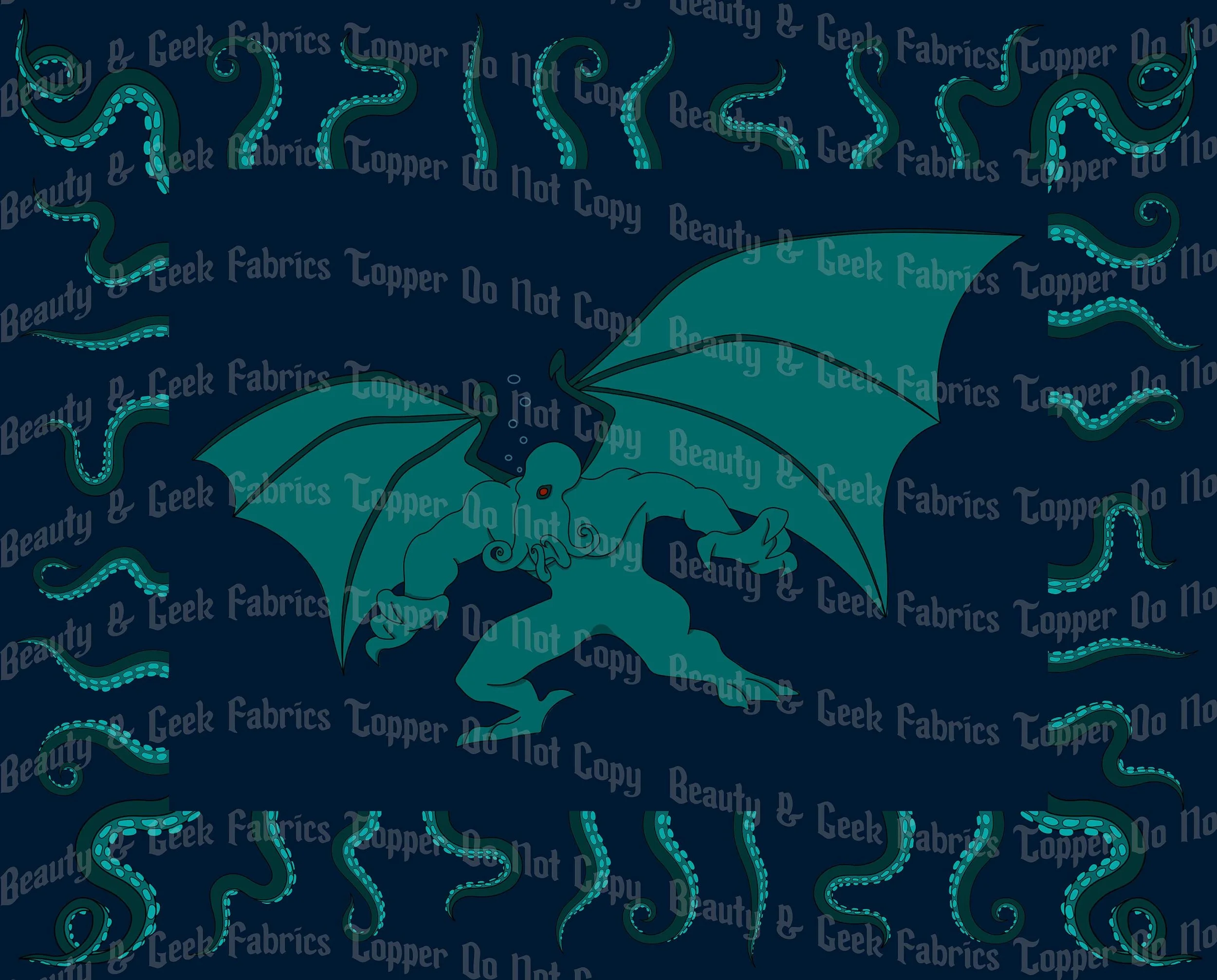 Cthulhu Toppers (2 options) Past Print Preorder