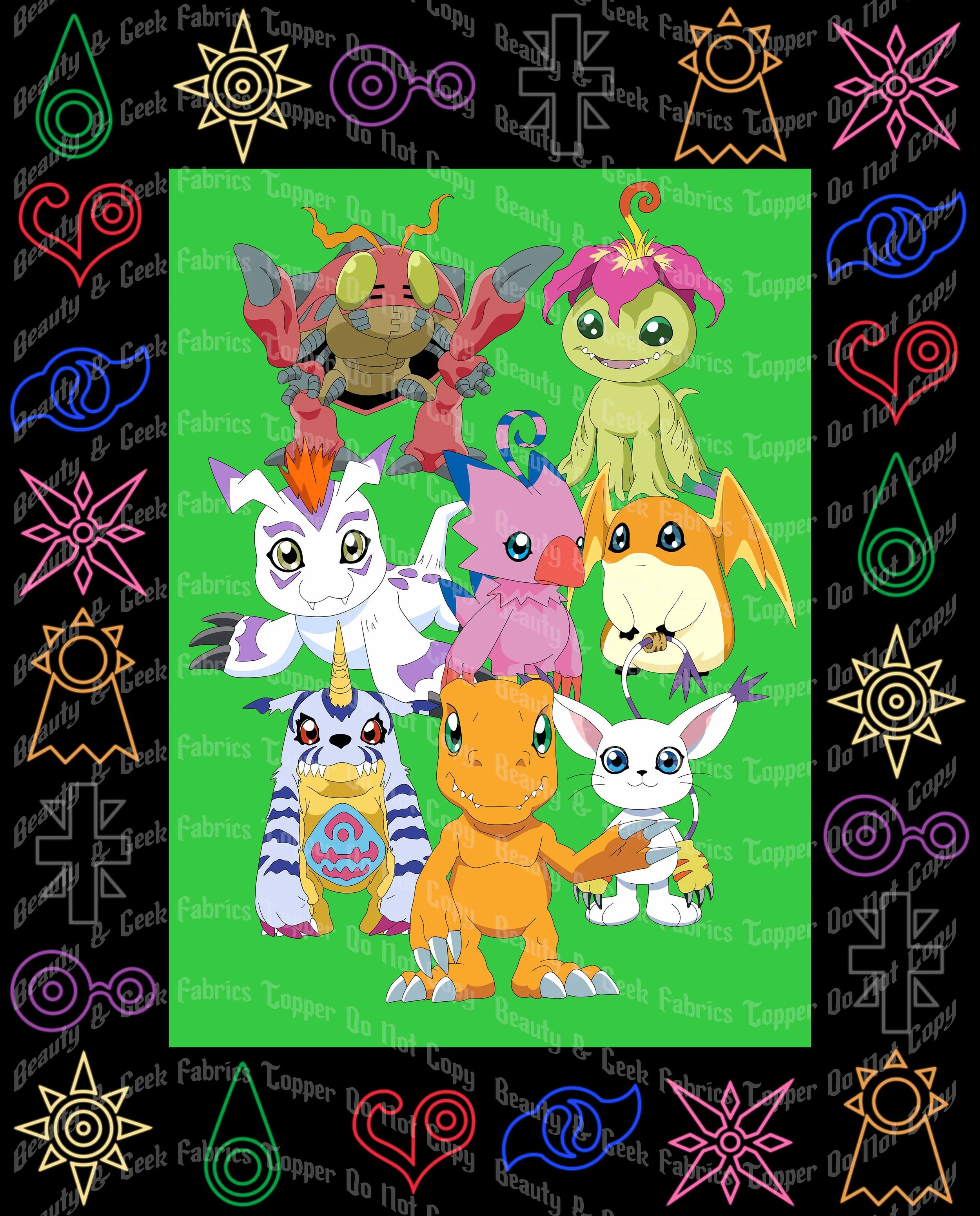 Digital Monsters Topper Past Print Preorder