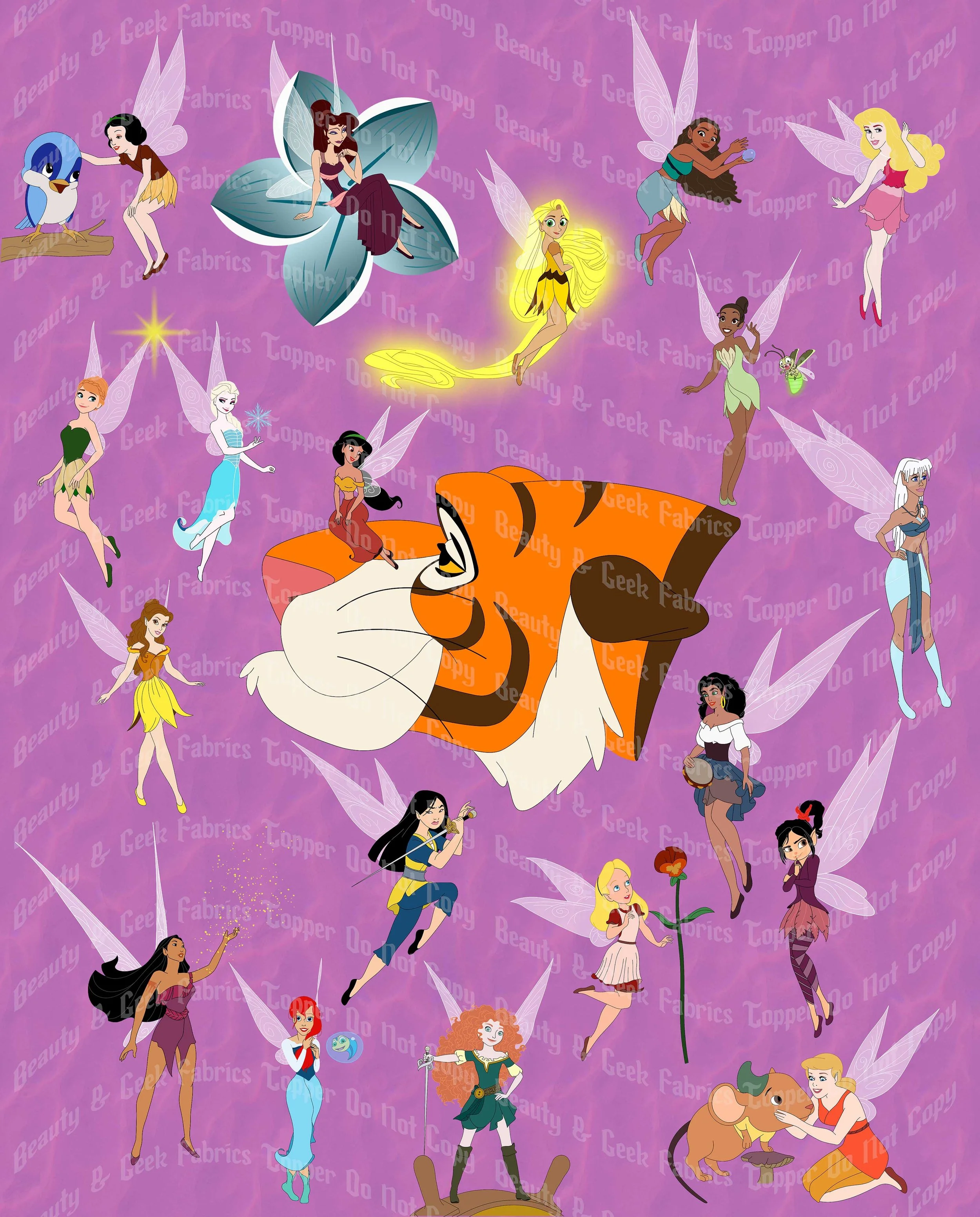 Fariy Princesses w Animals Purple Topper WEB.jpg