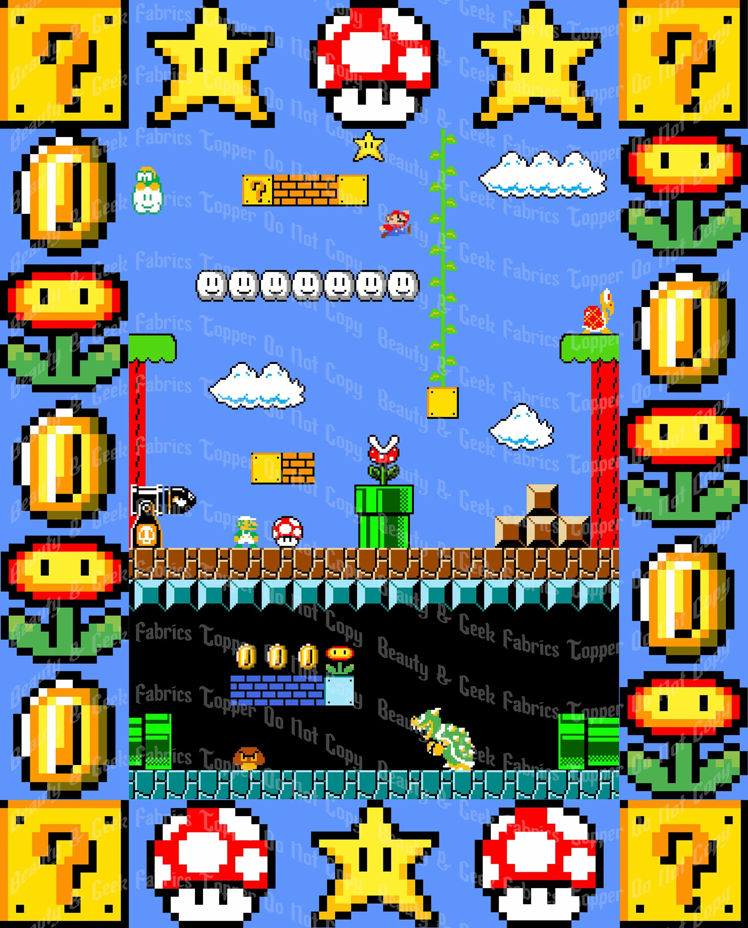 Super Bros Topper Past Print Preorder