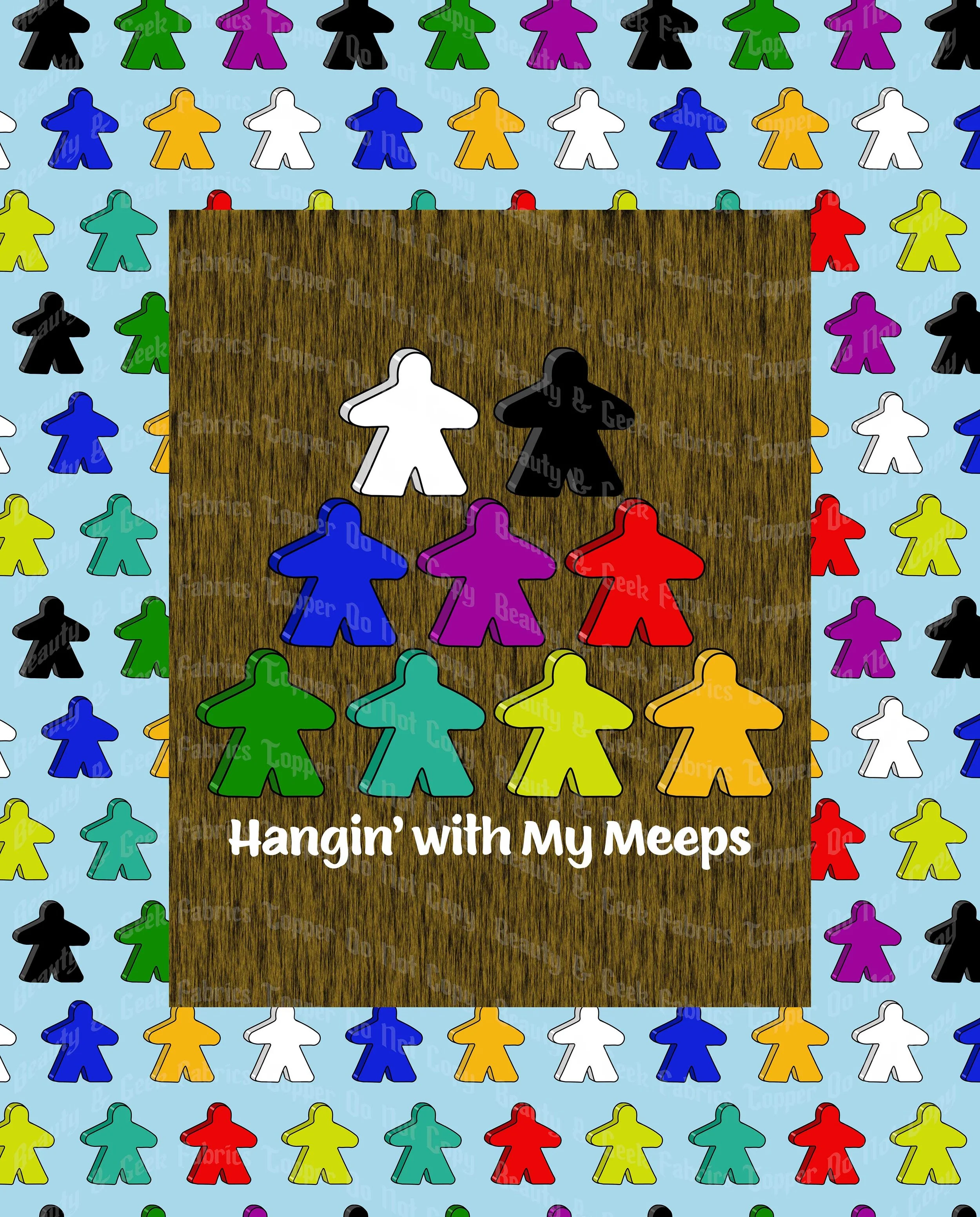 Meeples Topper Past Print Preorder