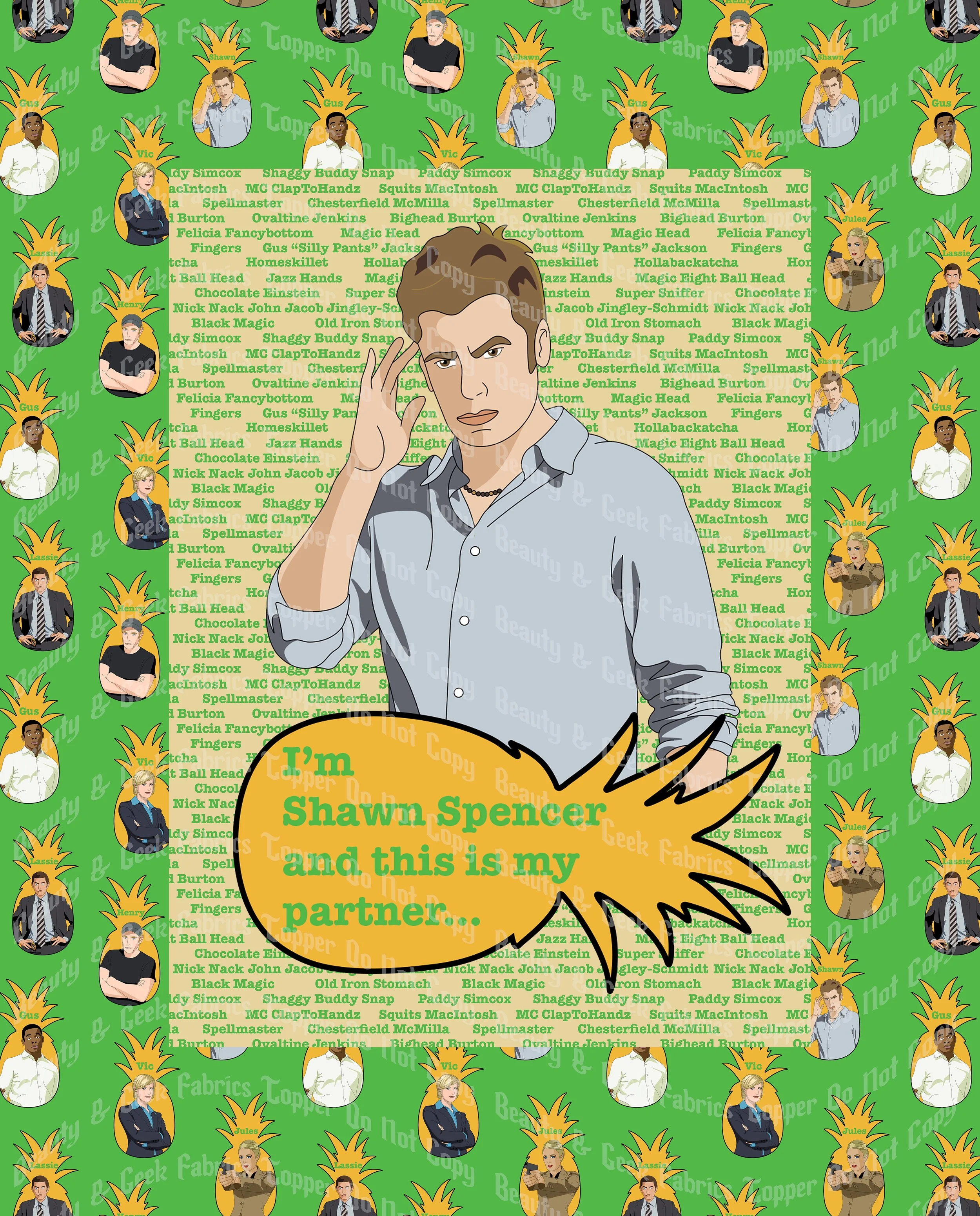 Fake Psychic Toppers (2 Options) Past Print Preorder