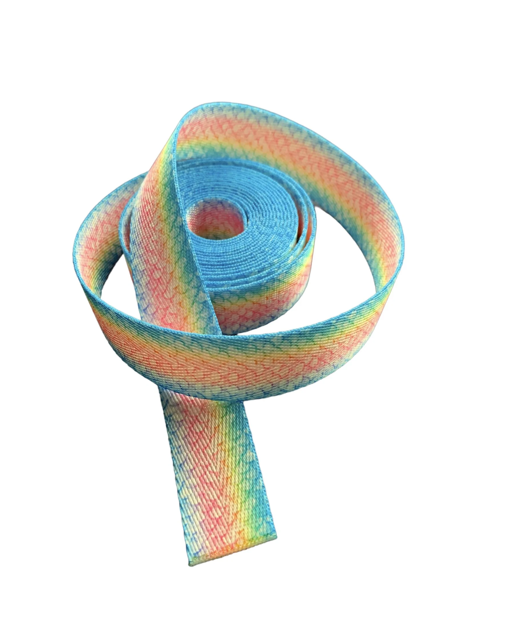 Mermaid Scales Webbing 1"