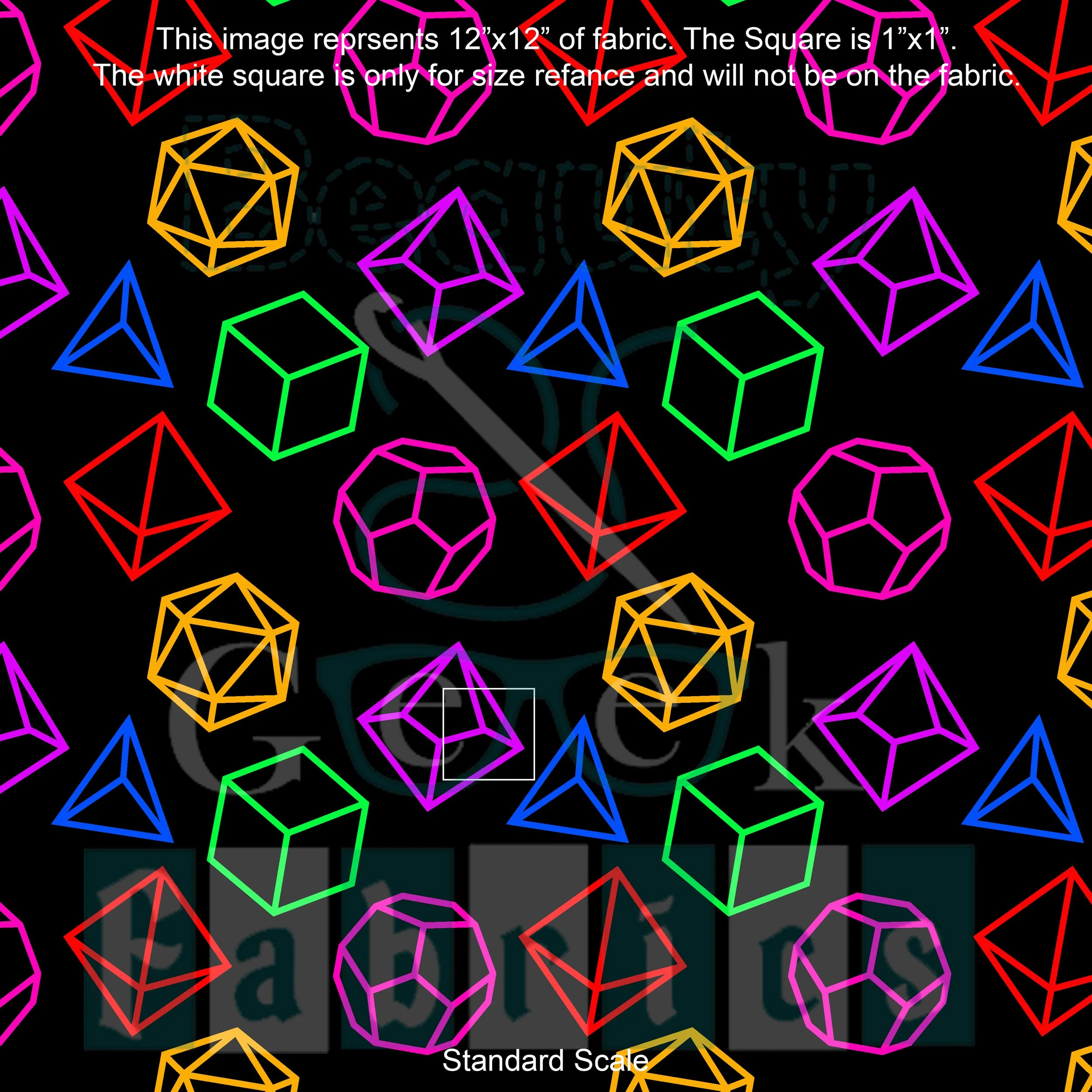 Neon Dice Past Print Preorder
