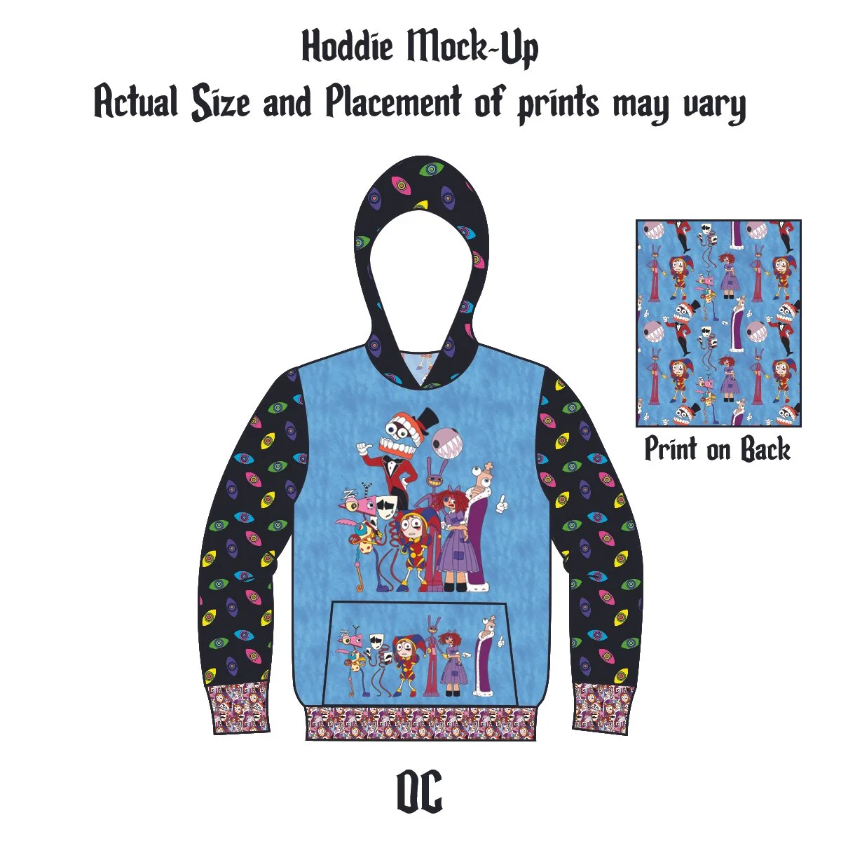 Made to Order Hoodie - Digital Circus