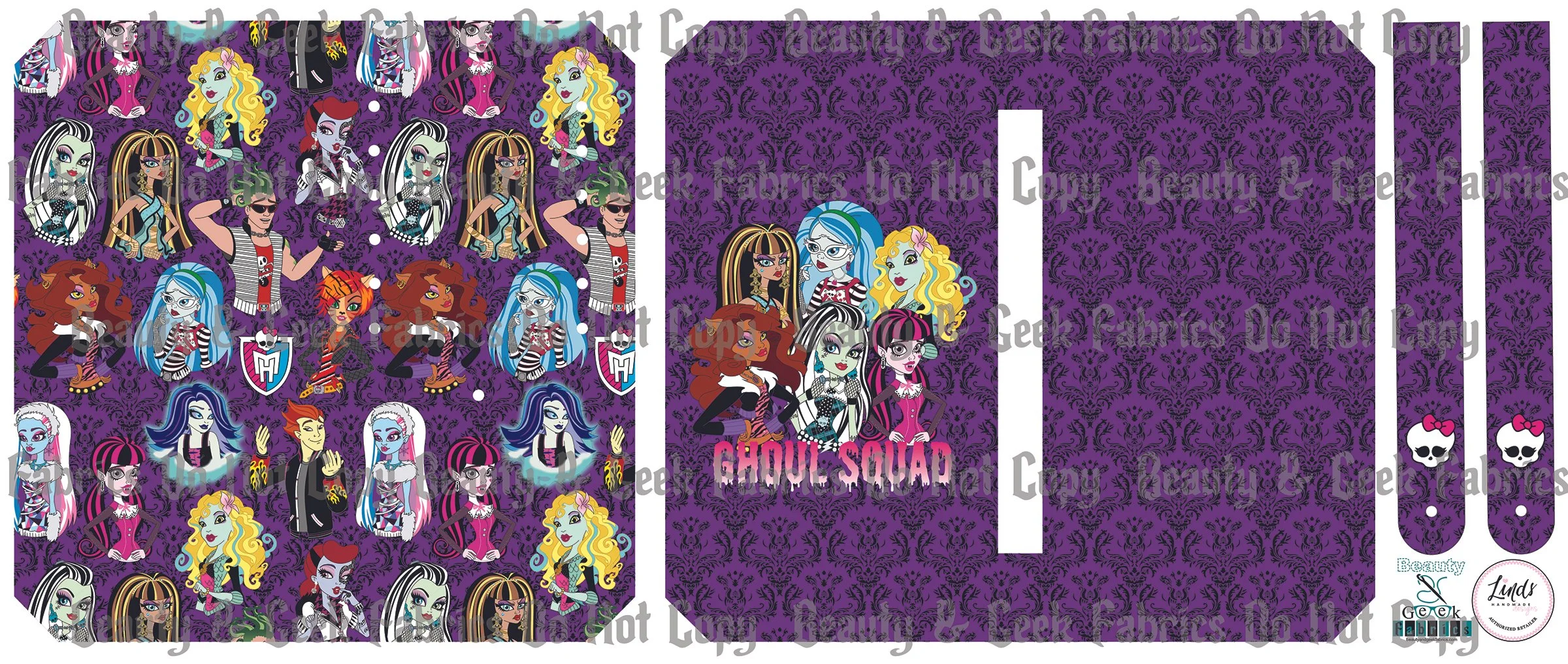 MH - Ghoul Squad - Damask 1 - Purse Pal.jpg