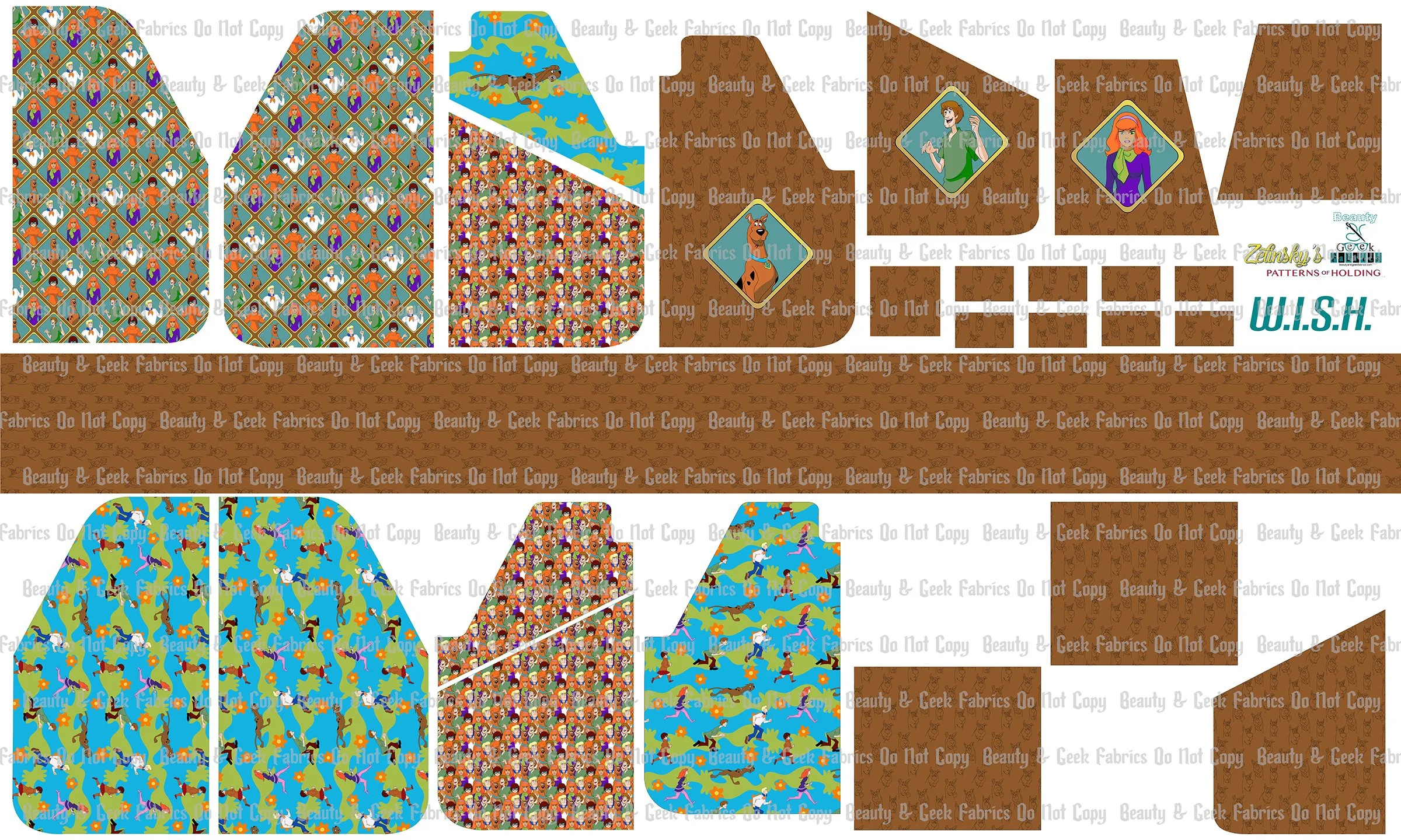 Mystery Dog W.I.S.H. - Cut N Sew - Preorder