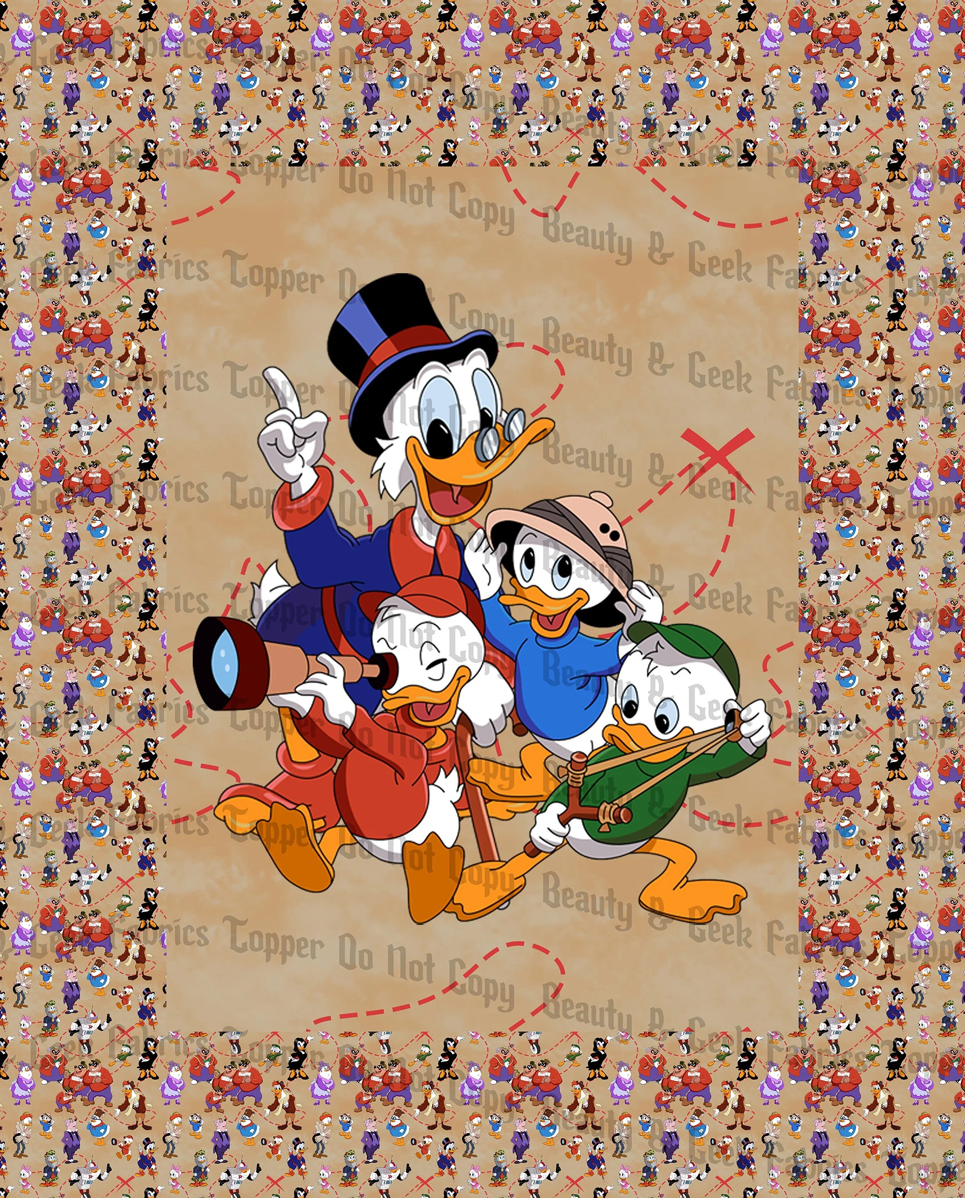 Treasure Ducks Toppers (4 Options) Past Print Preorder