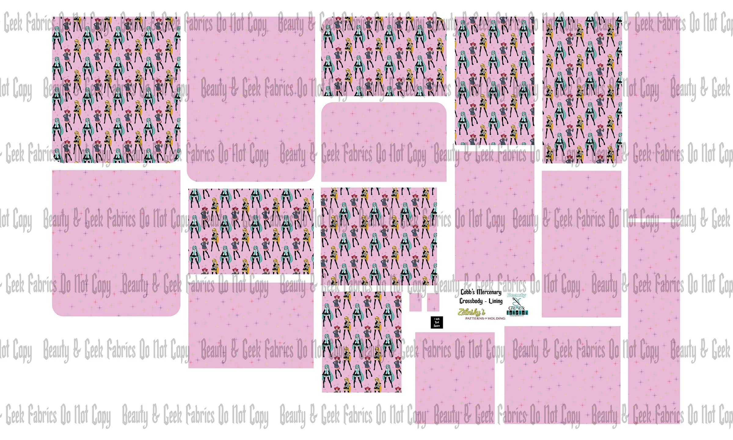 Digital Voices Cobb's Lining Only - Cut N Sew - Preorder