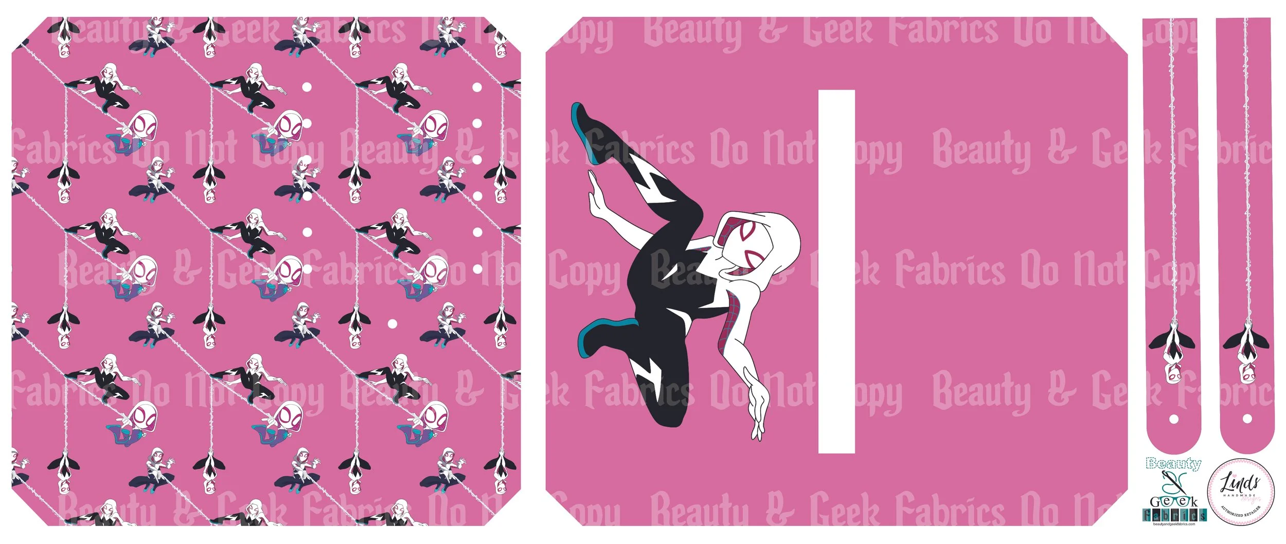 Spider Purse Pal (7 options) - Cut N Sew - Past Print Preorder
