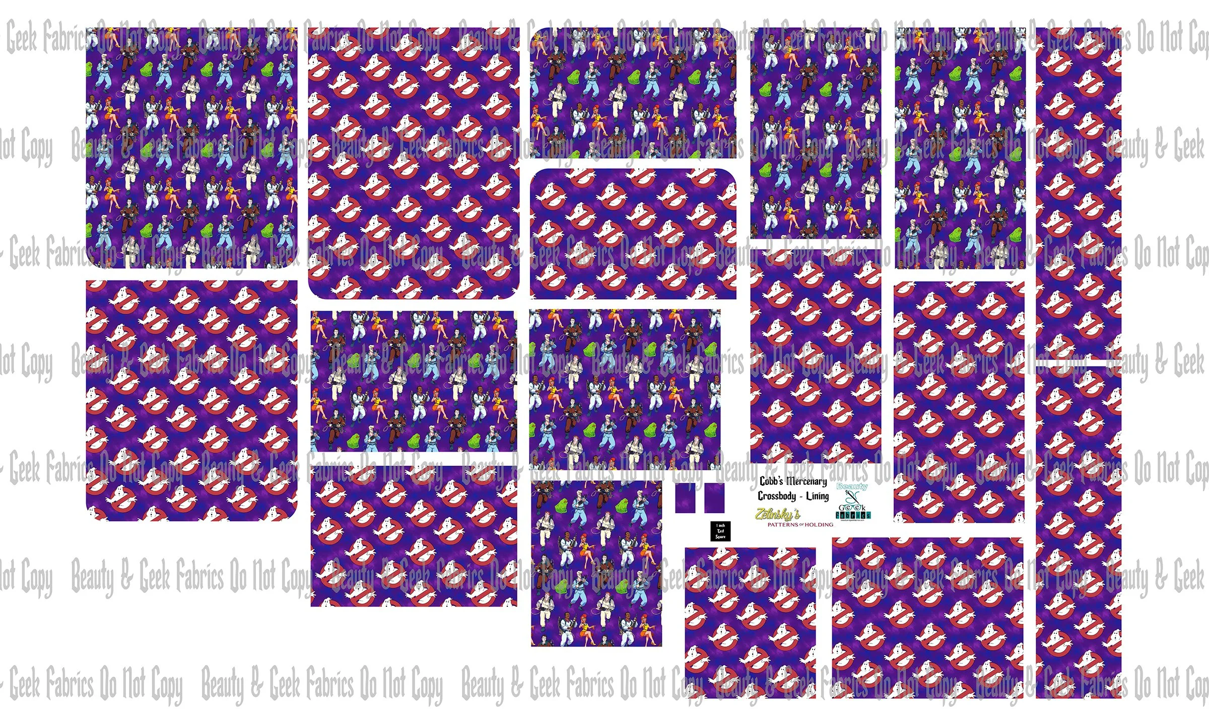 Real Ghosts Cobb's Lining Only - Cut N Sew - Preorder