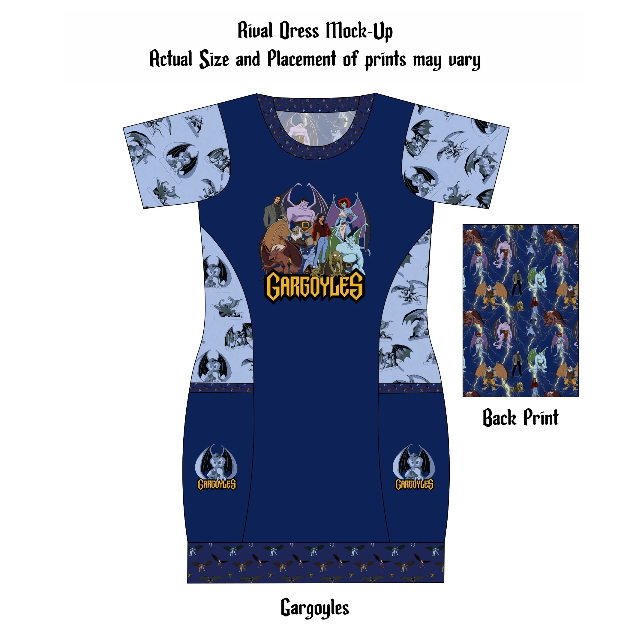 Made to Order Rival Dress - Gargoyles