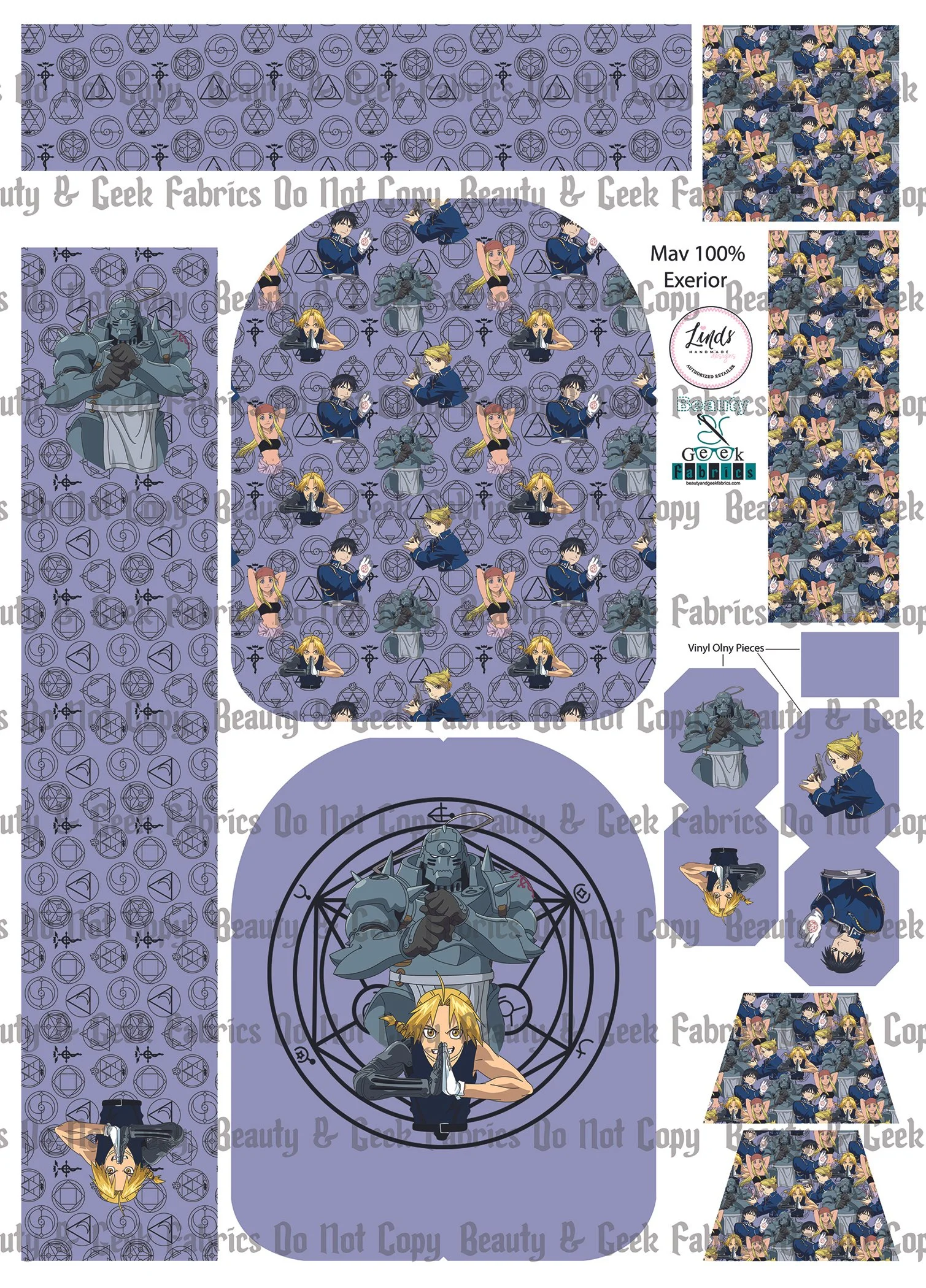FMA Mav Pack Exterior Only - Cut N Sew - Past Print Preorder