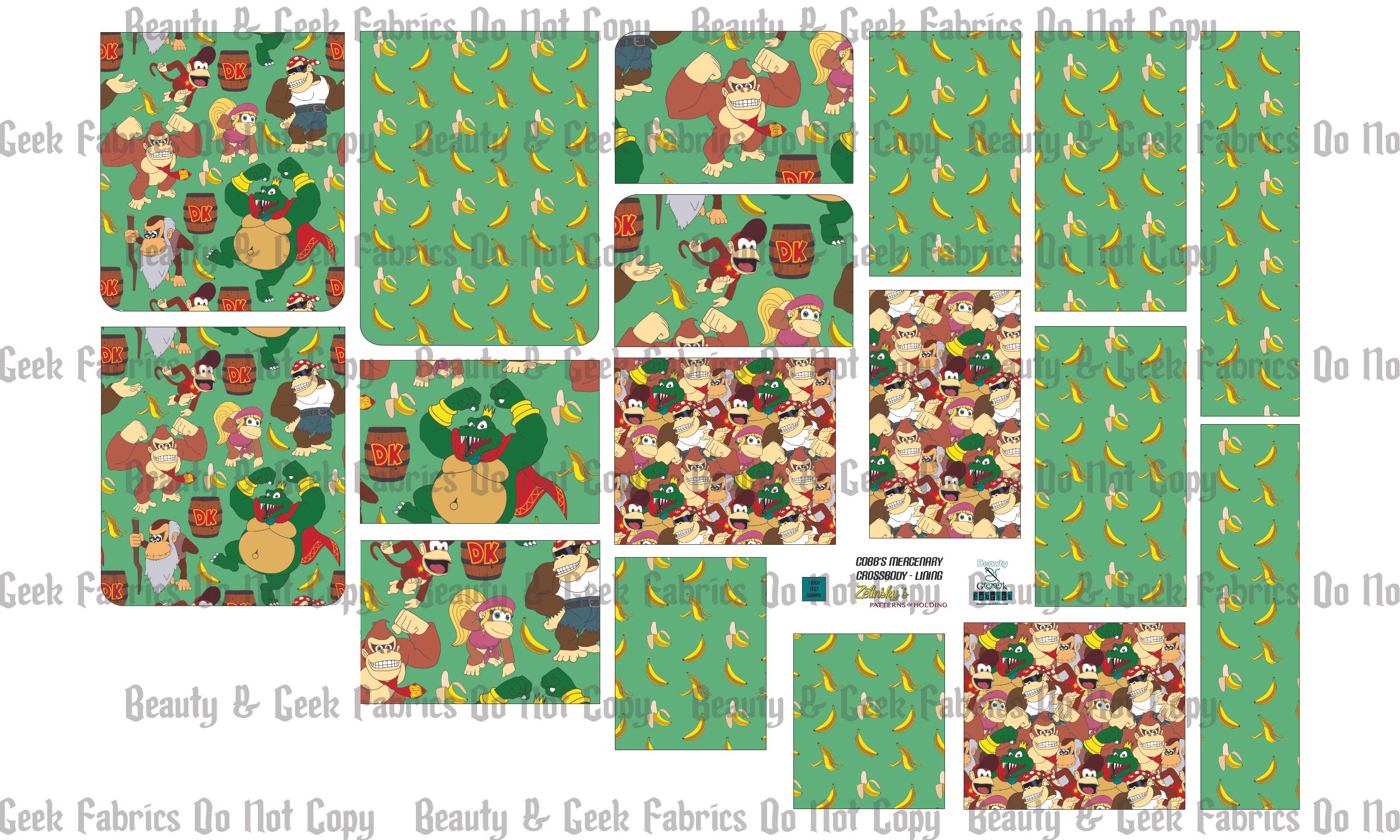 DK Cobb's Lining Only - Cut N Sew - Past Print Preorder