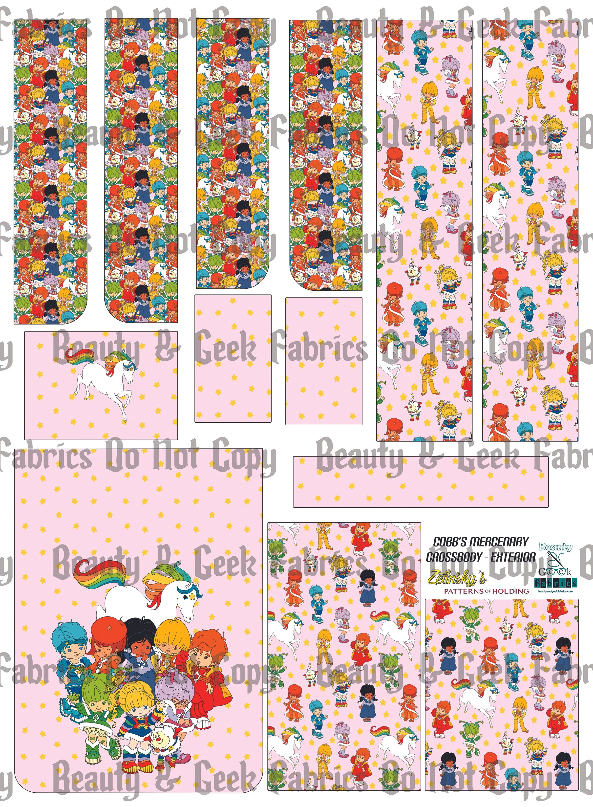 Rainbow Girl Cobb's Exterior Only - Cut N Sew - Past Print Preorder
