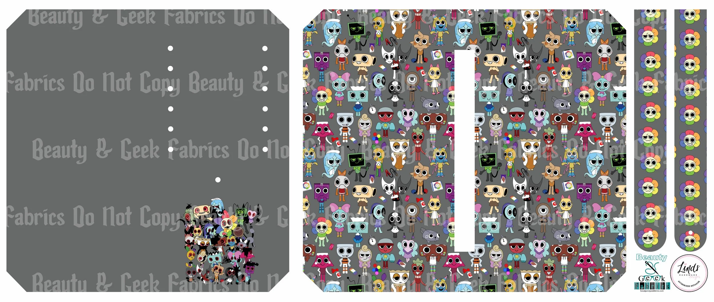 Dandy World Purse Pals (4 Options) - Cut N Sew - Preorder