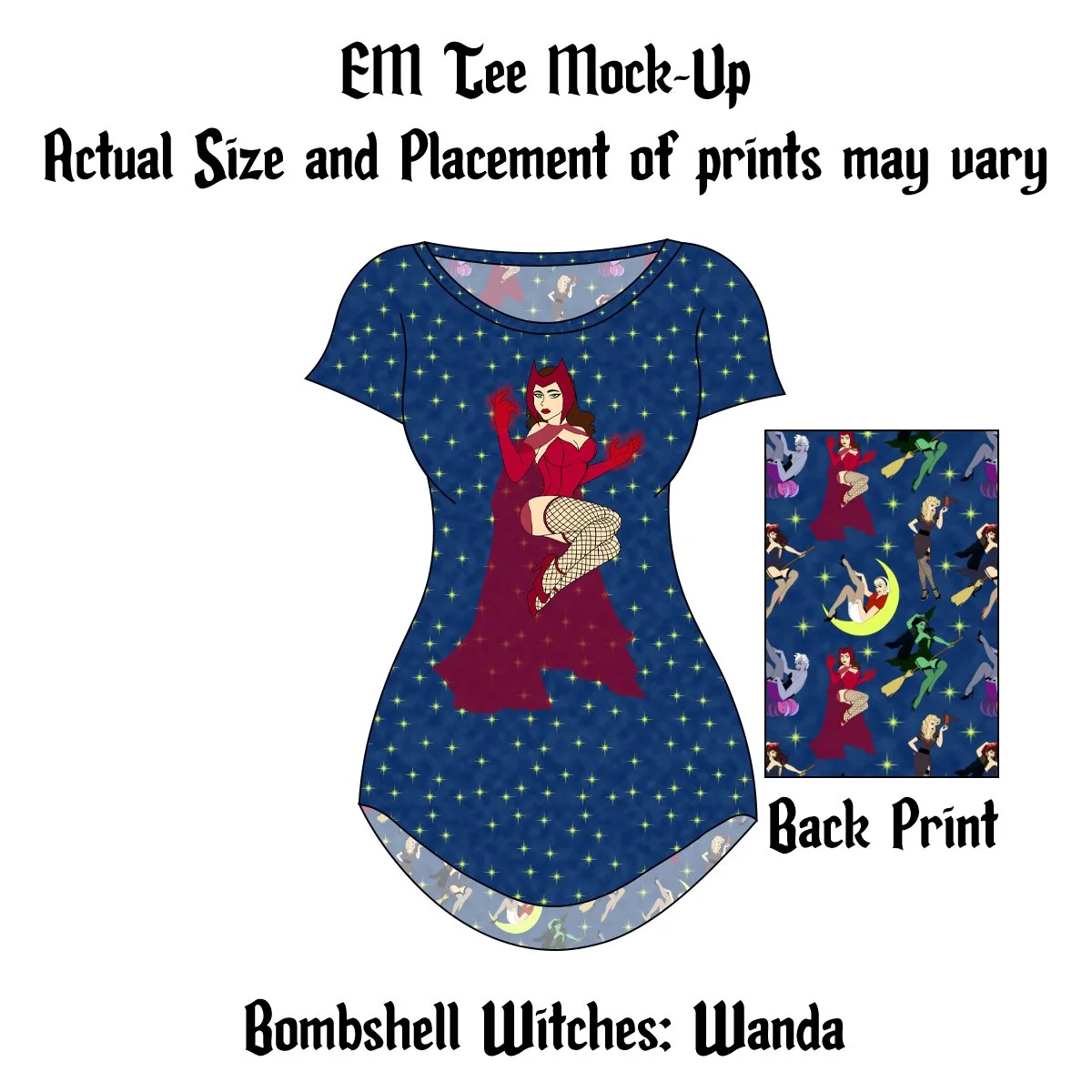 EM Tee - Bombshell Witches - Wanda.jpg