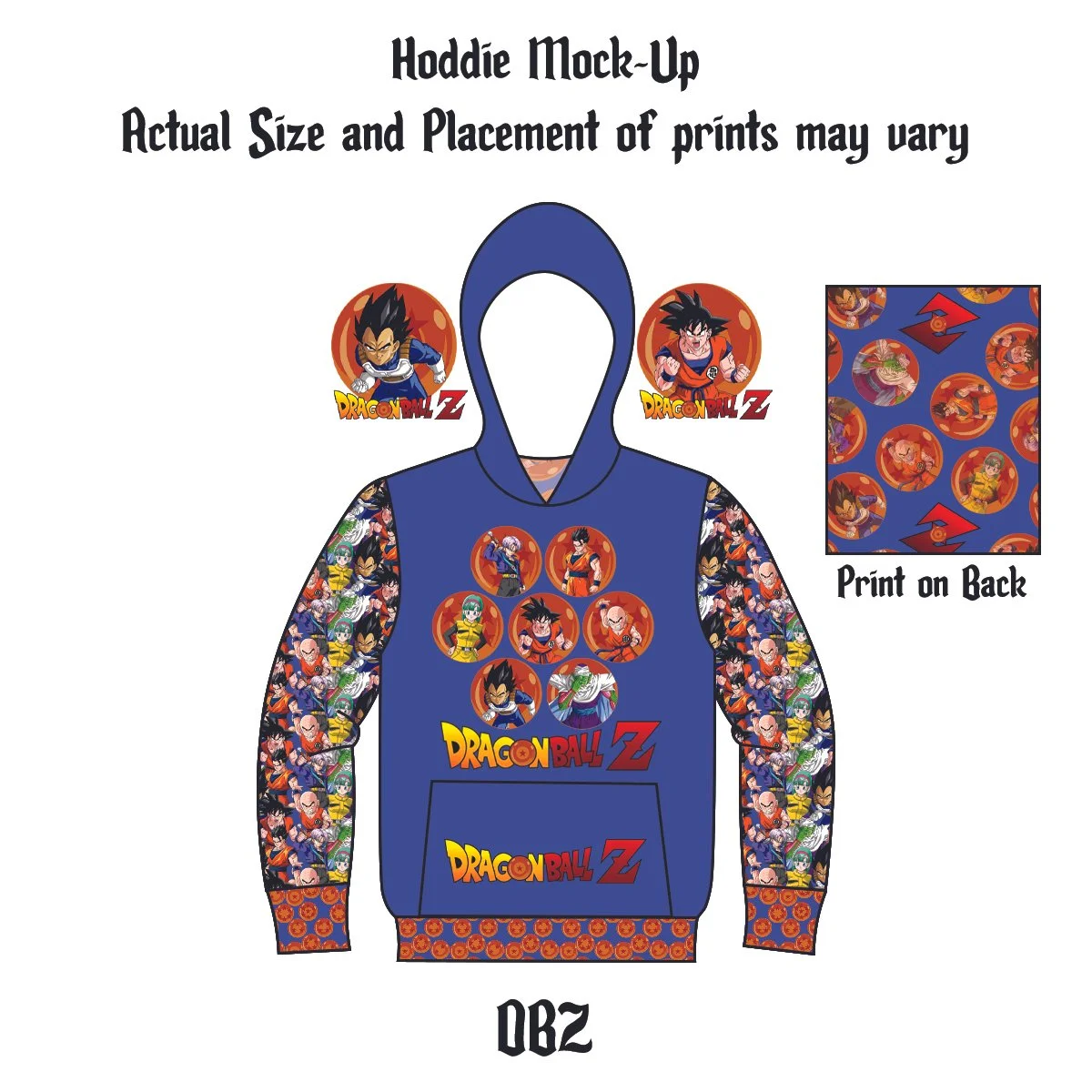 Made to Order Hoodie - DBZ