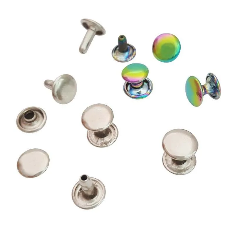 9mm Double Cap Rivets BULK - PREORDER