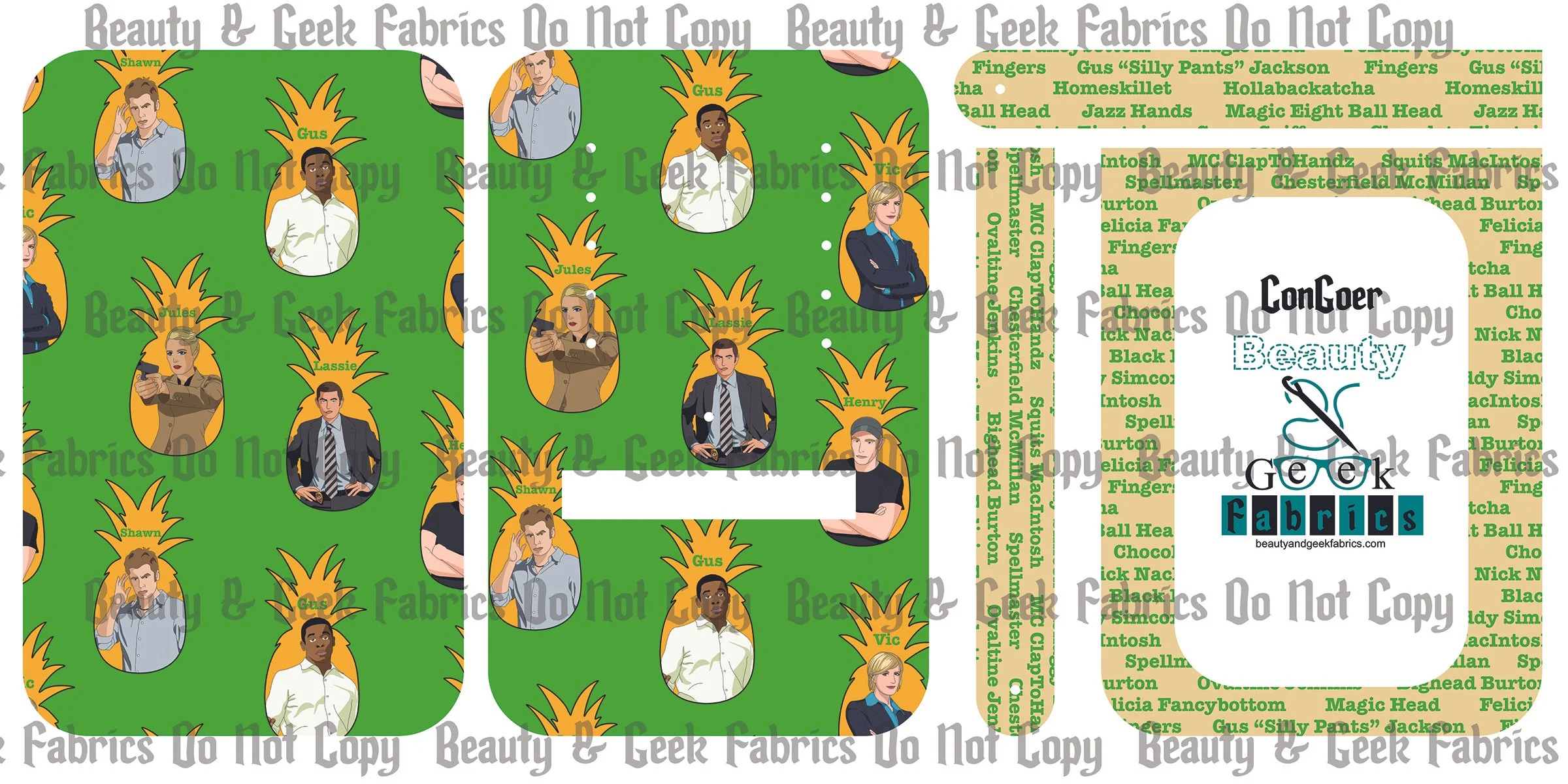Fake Psychic Con Goer - Cut N Sew - Past Print Preorder