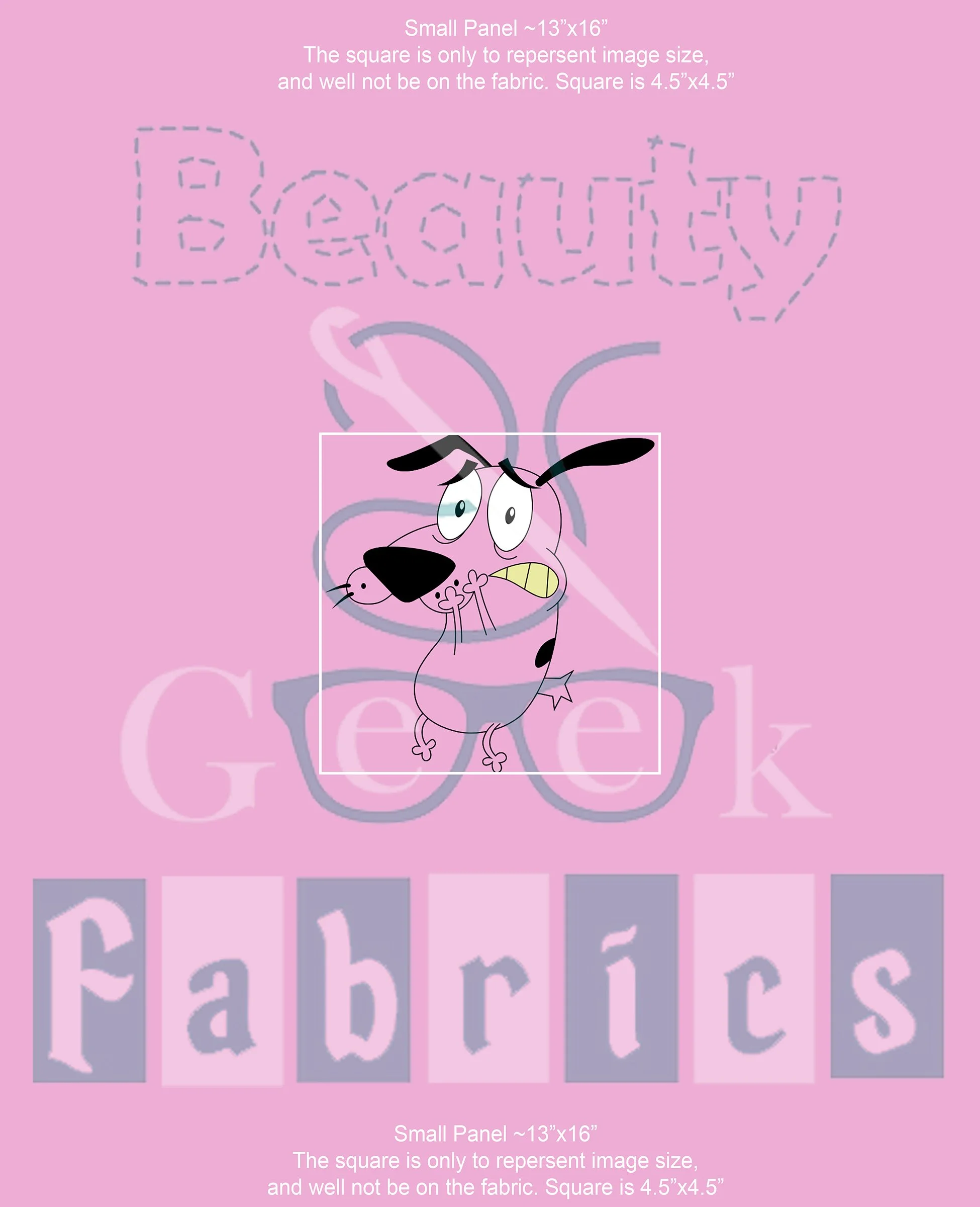 Courage Scared Panel - Pink - Small.jpg