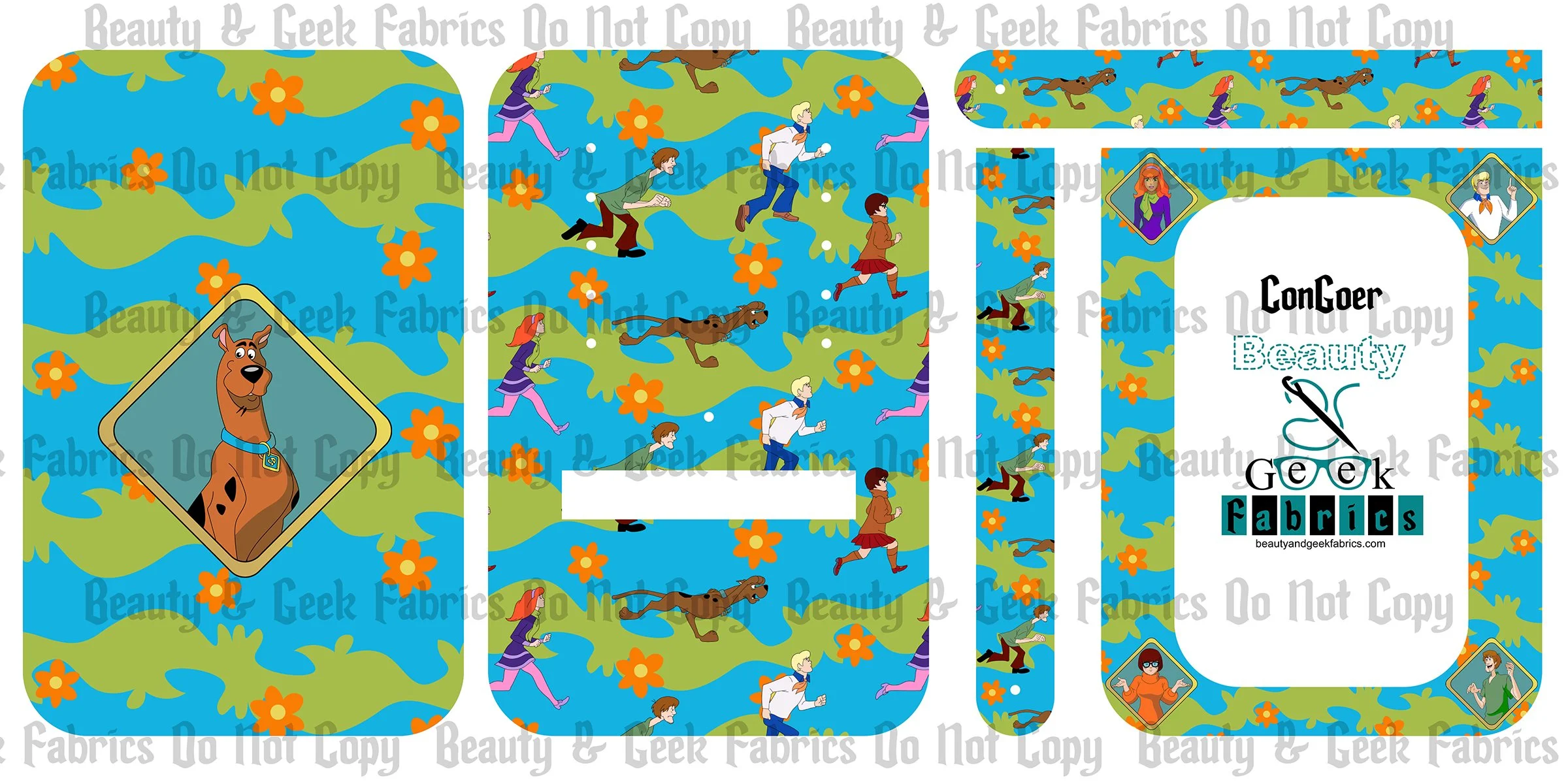 Mystery Dog Con Goer (2 options) - Cut N Sew - Preorder