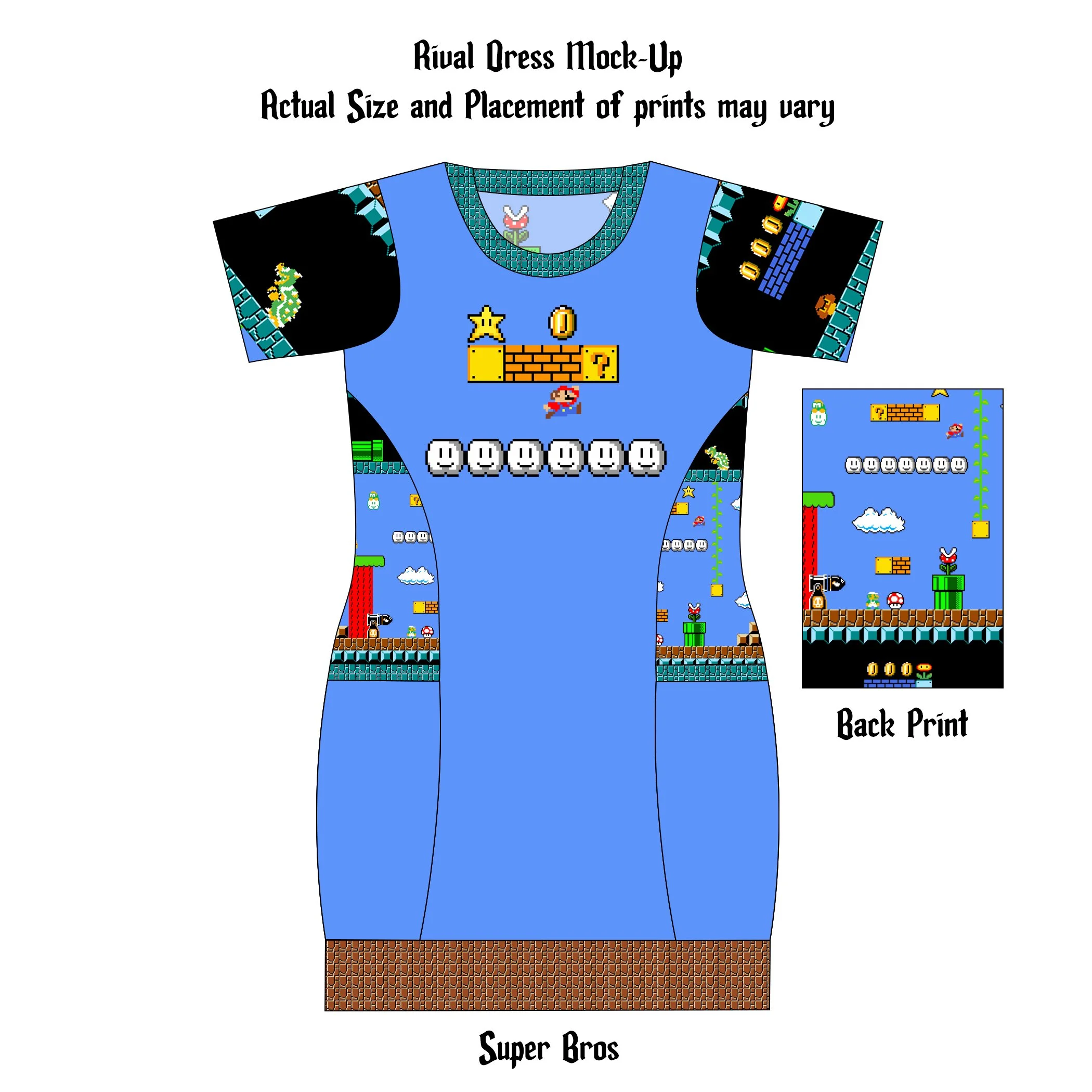Made to Order Rival Dress - Super Bros