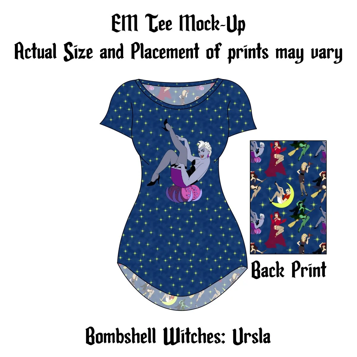 Made to Order EM TEE - Bombshell Witches