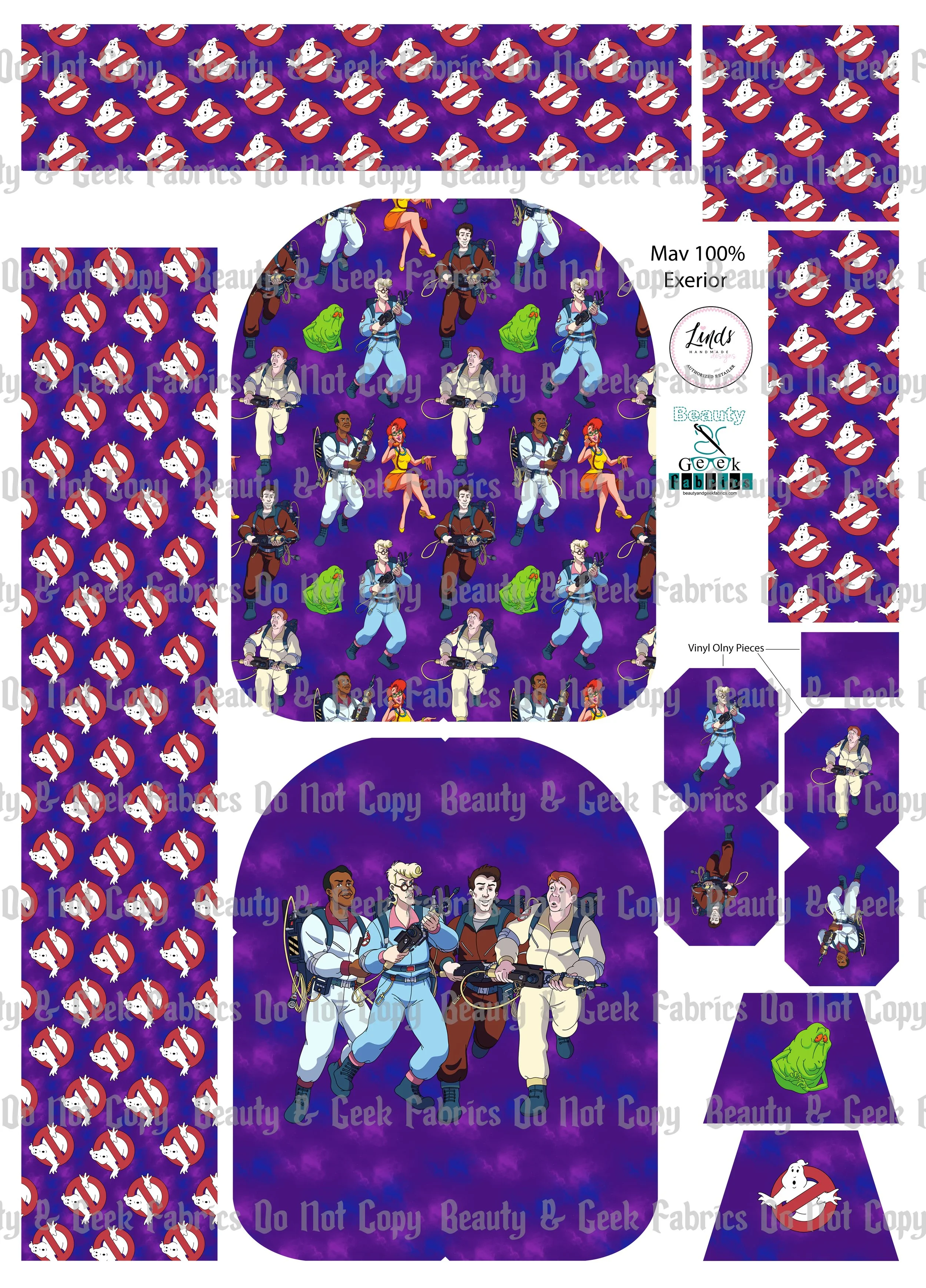Real Ghosts Mav Pack Exterior Only - Cut N Sew - Preorder