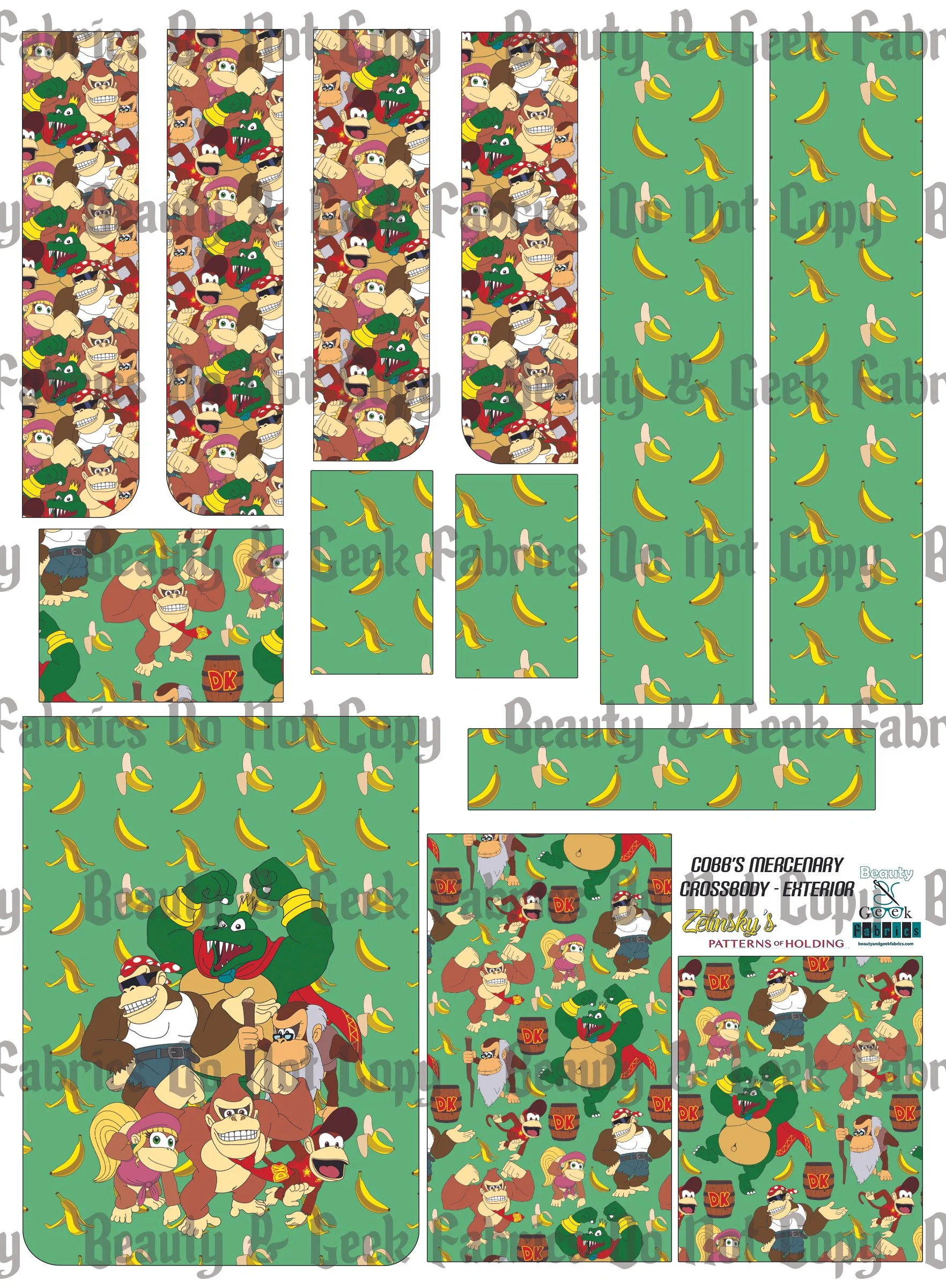 DK Cobb's (2 options) Exterior Only - Cut N Sew - Past Print Preorder